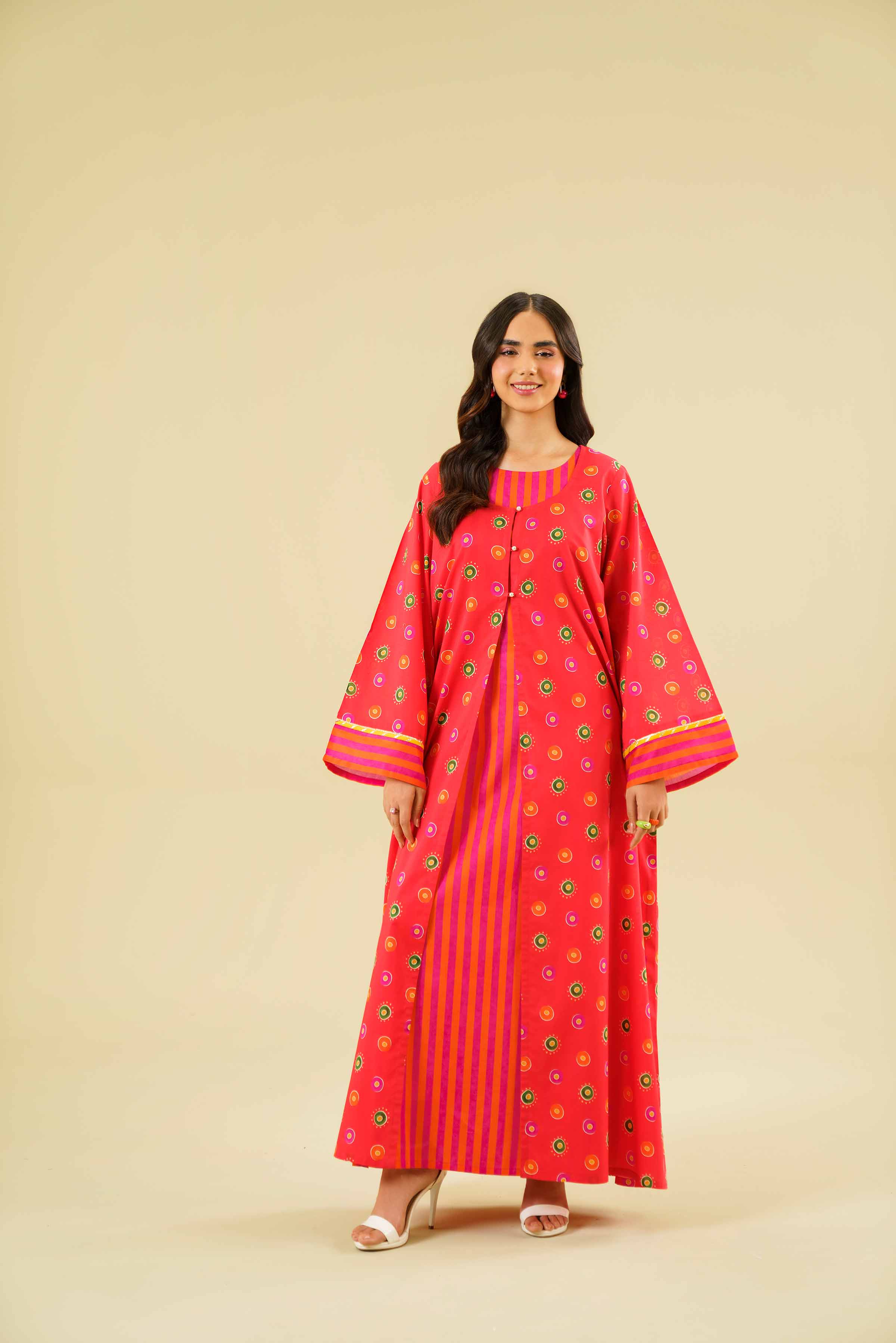 2 Piece - Printed Dress - FE24-62 - Image 4