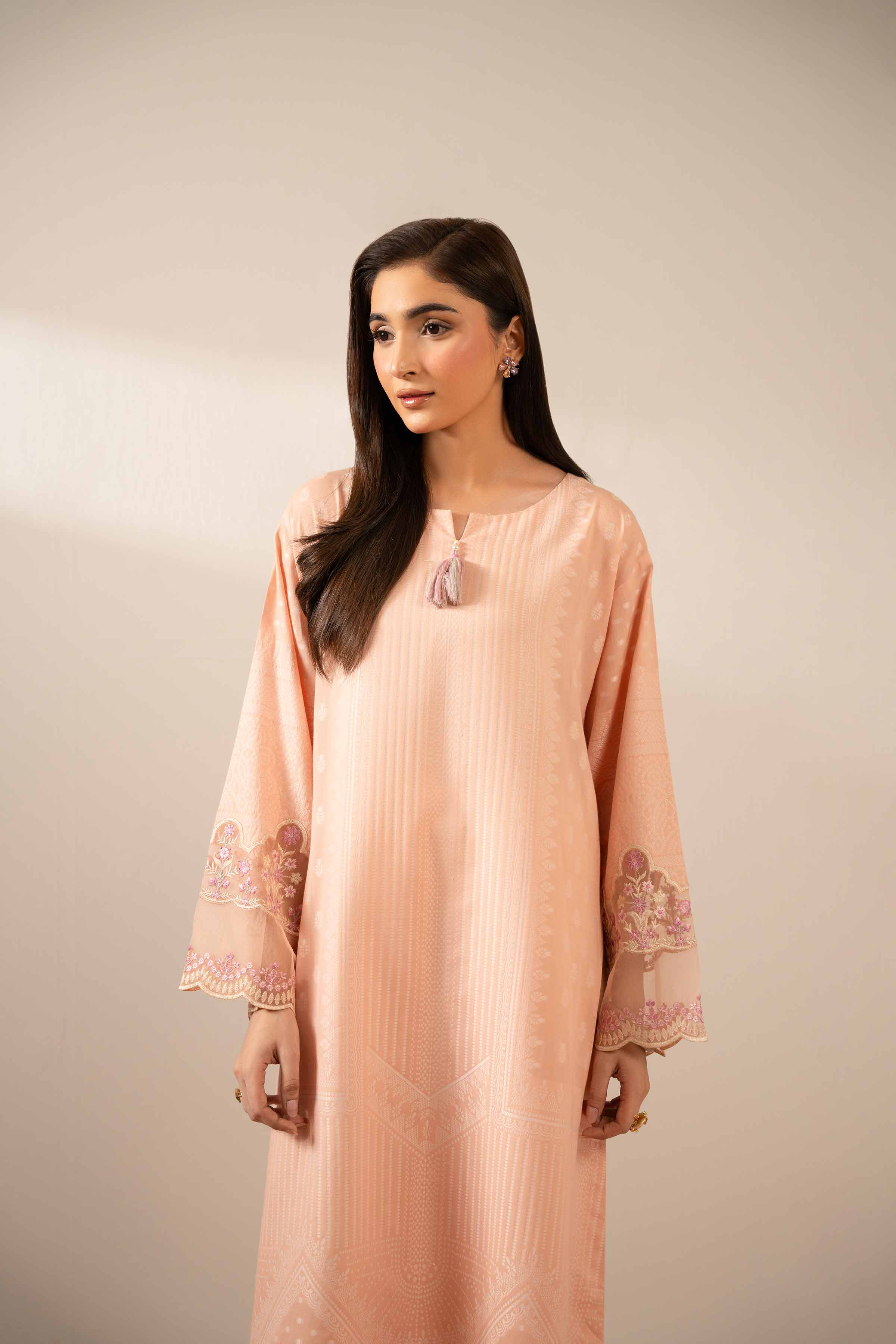 Printed Embroidered Shirt - FE25-119 - Image 6