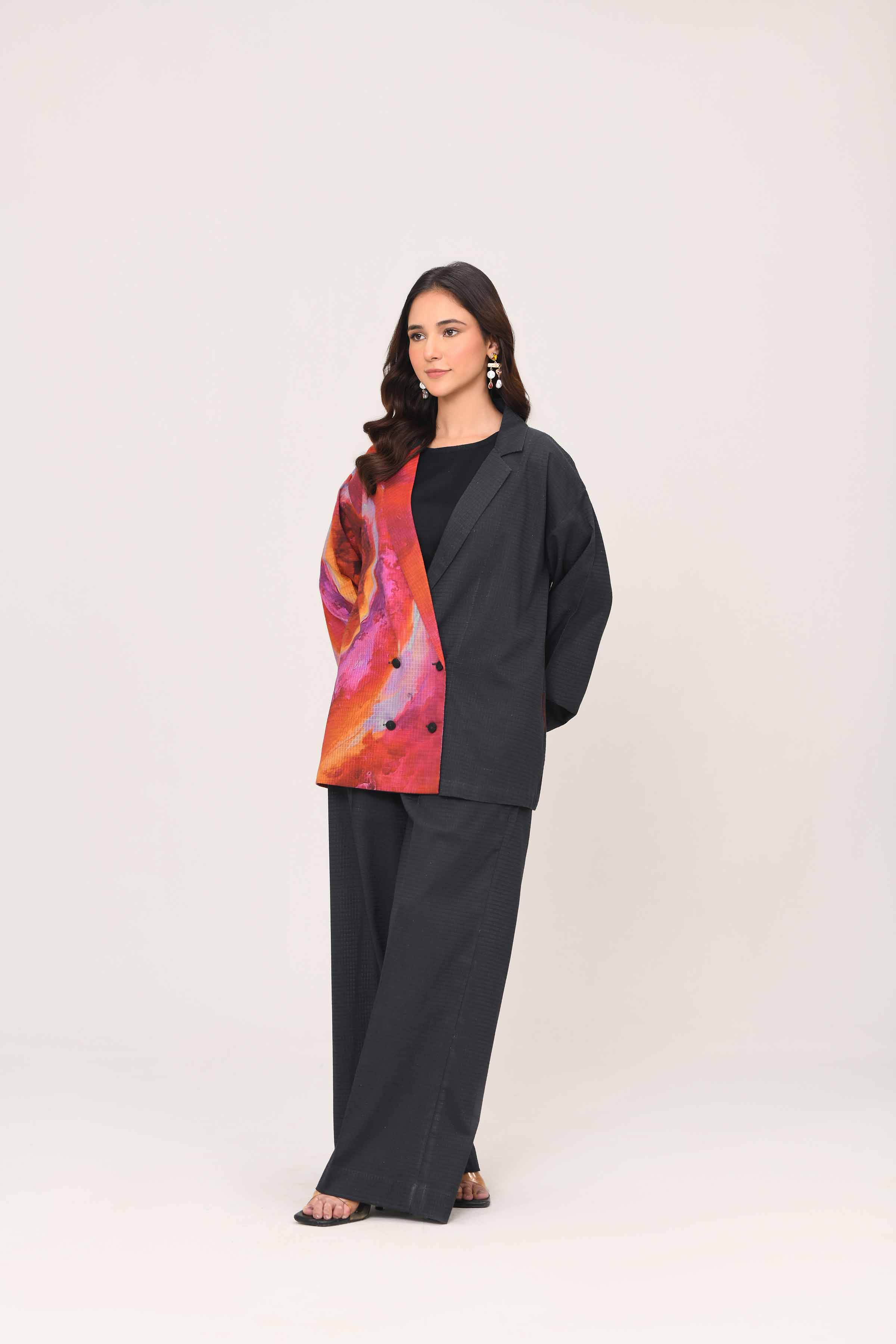 2 Piece - Printed Suit - FE25-15 - Image 3
