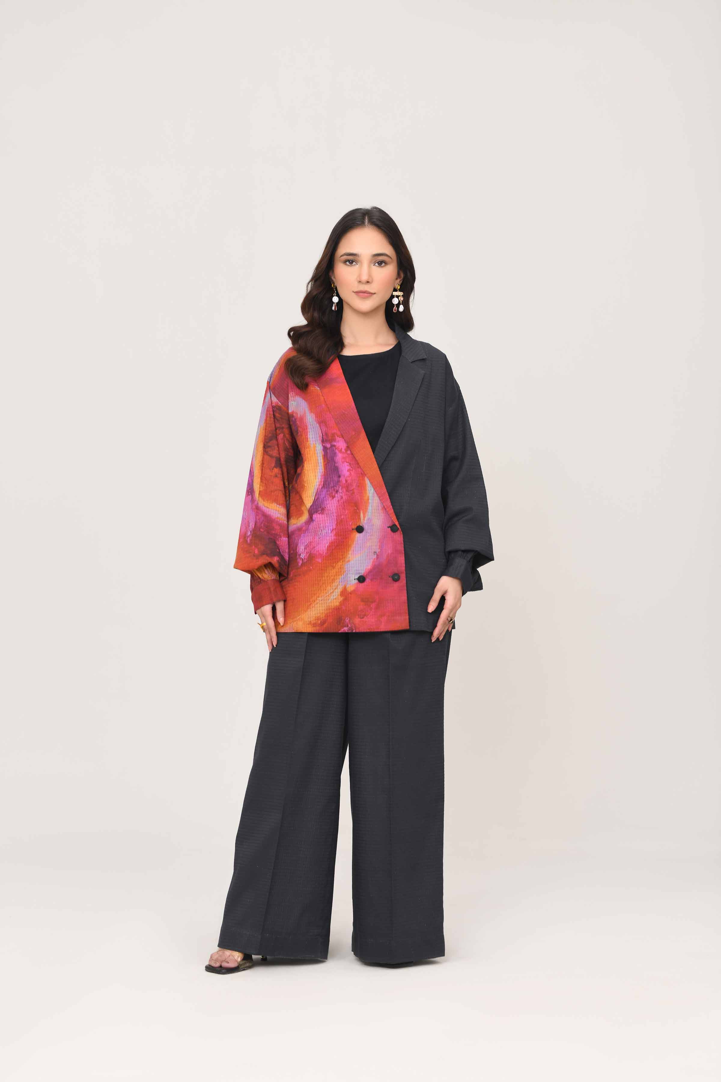 2 Piece - Printed Suit - FE25-15 - Image 4