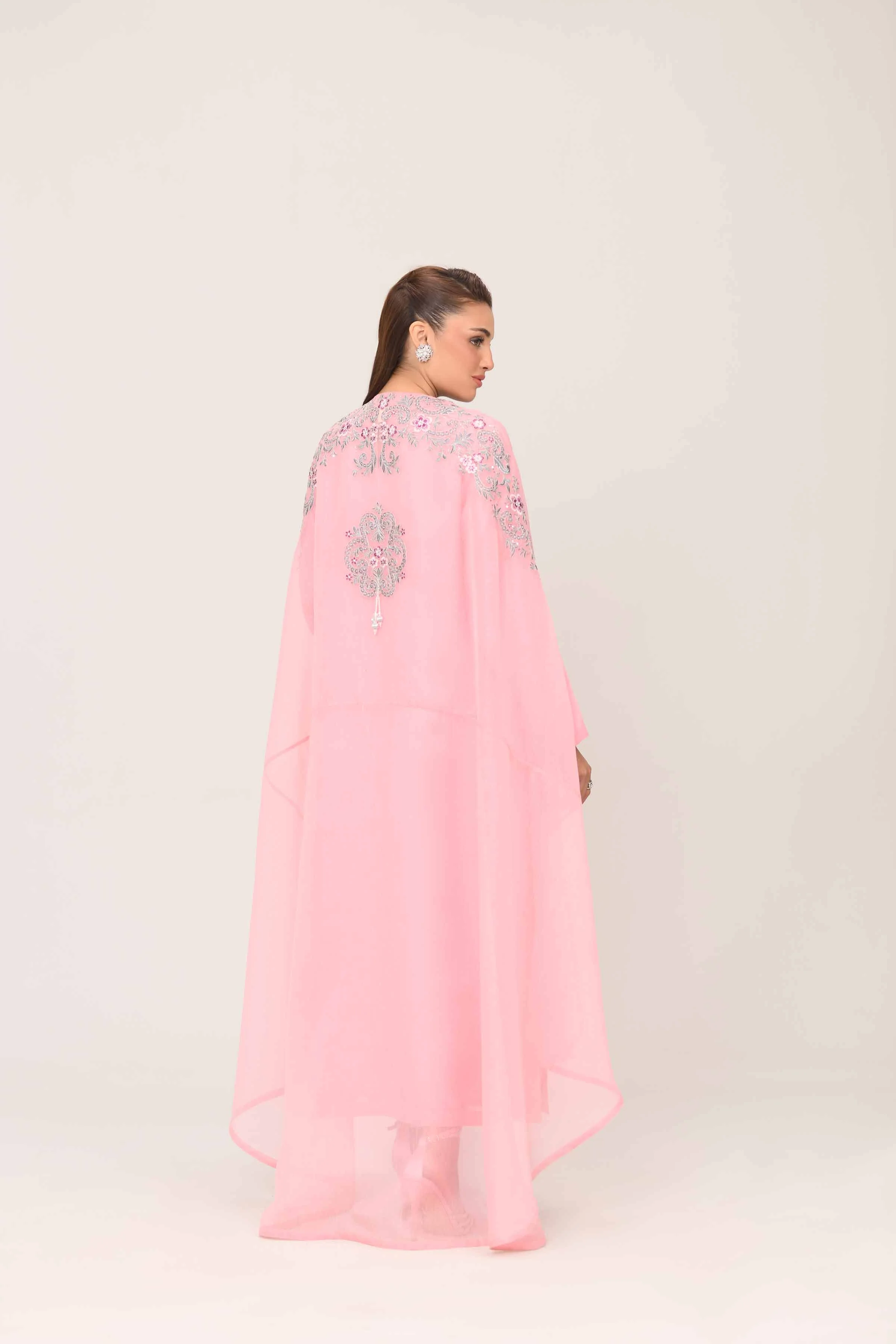 2 Piece - Embroidered Suit - FE25-49 - Image 7