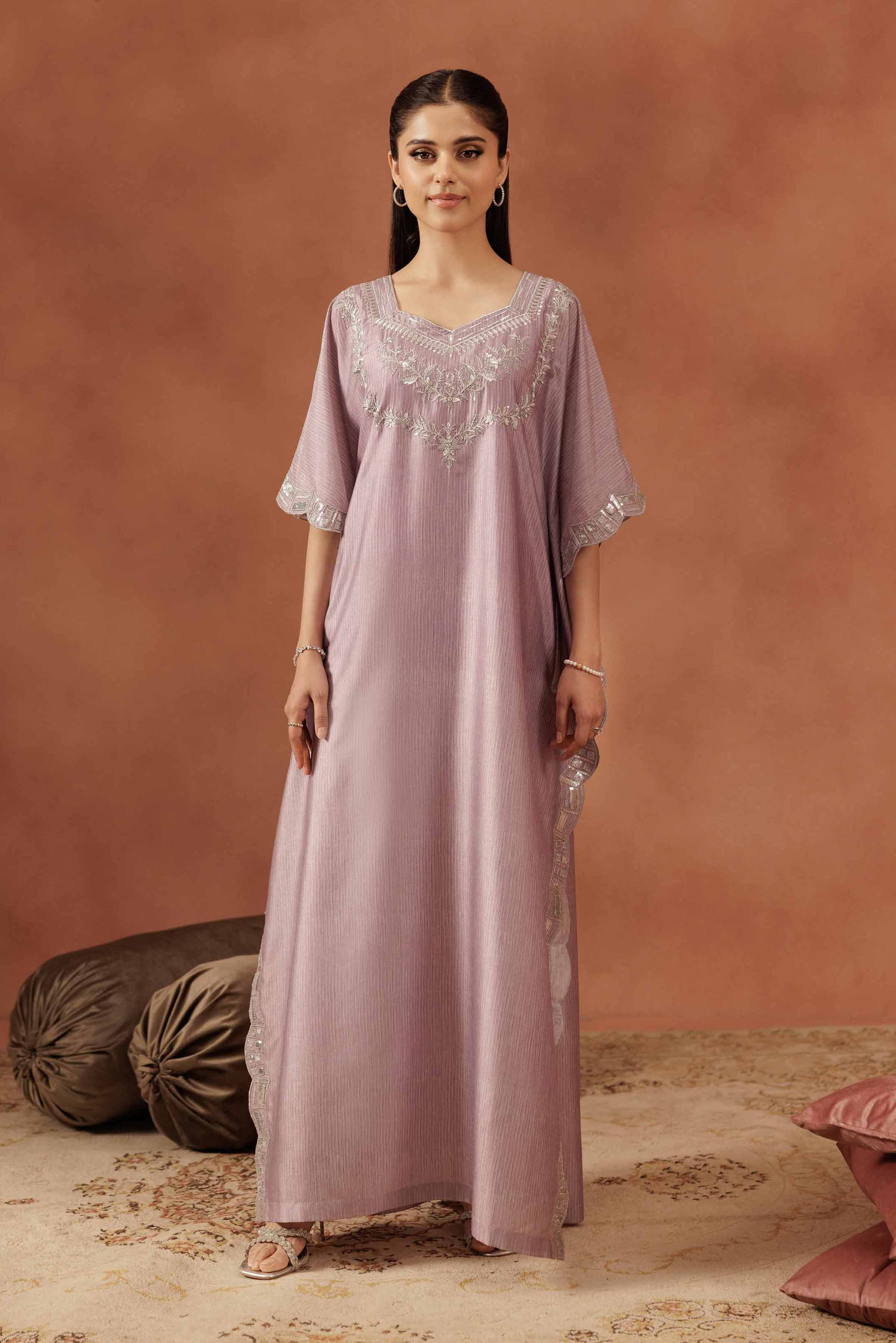 2 Piece - Embroidered Suit - FE25-62