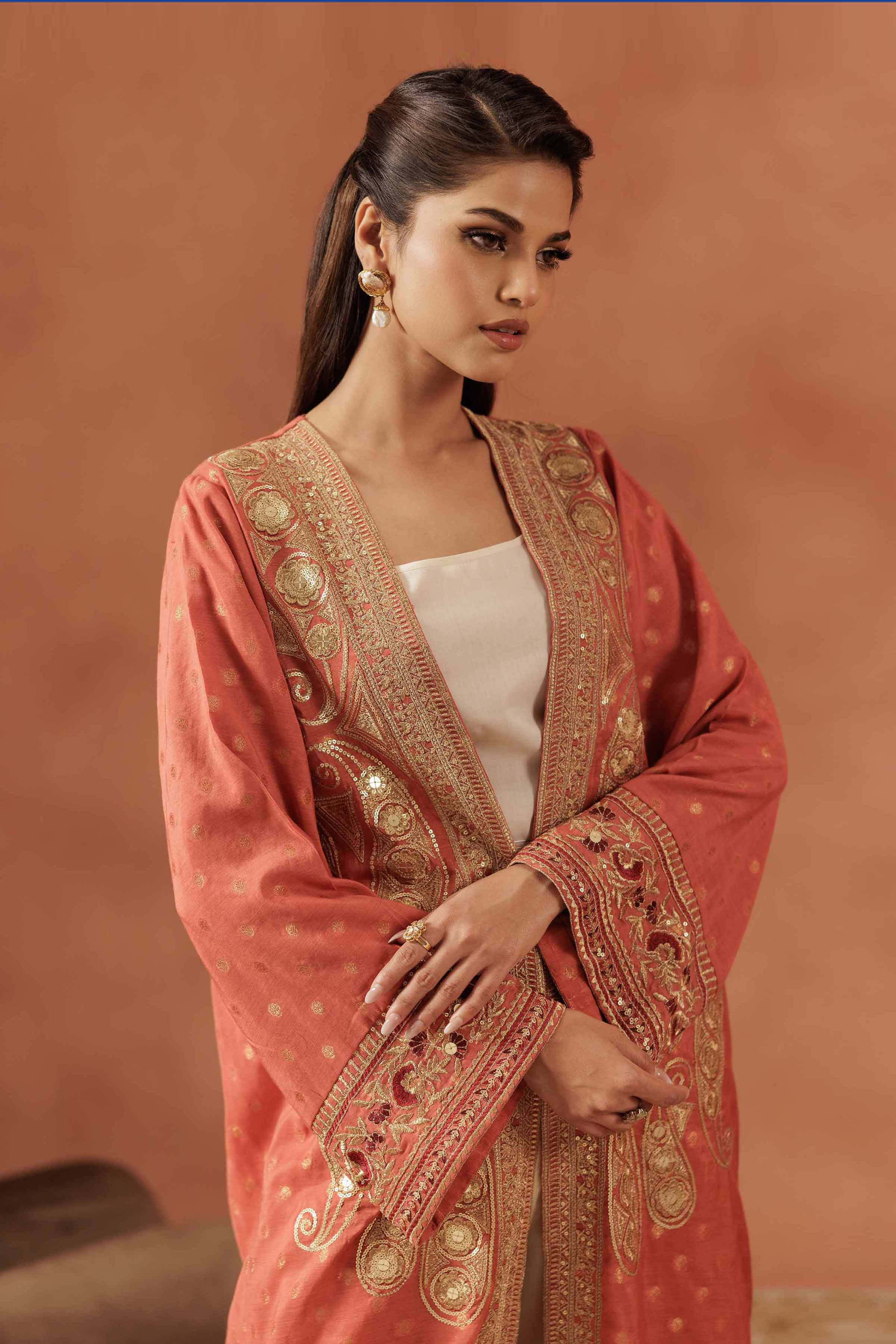 Embroidered Gown - FE25-65 - Image 2