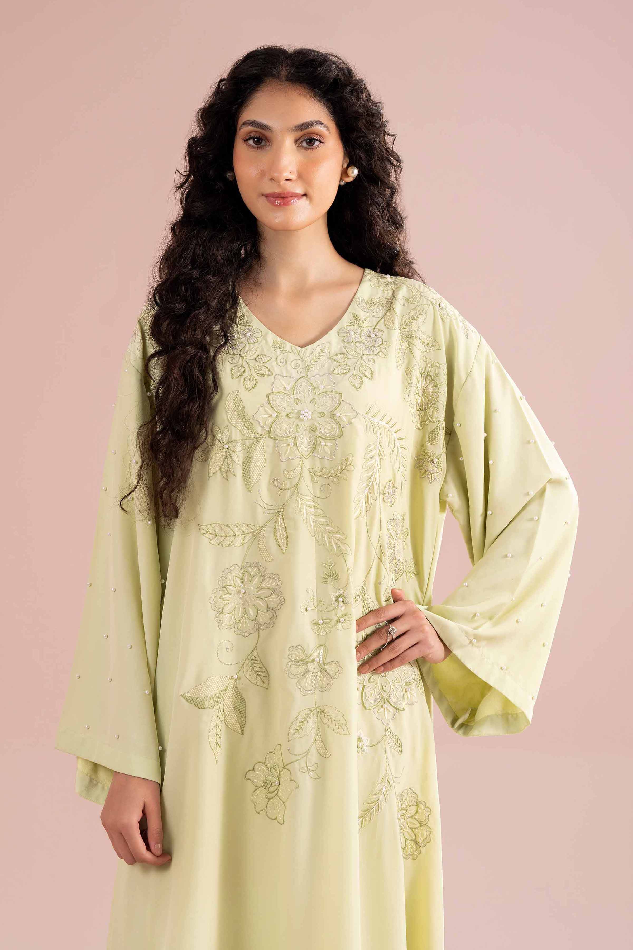 Embroidered Dress - FE26-07 - Image 7