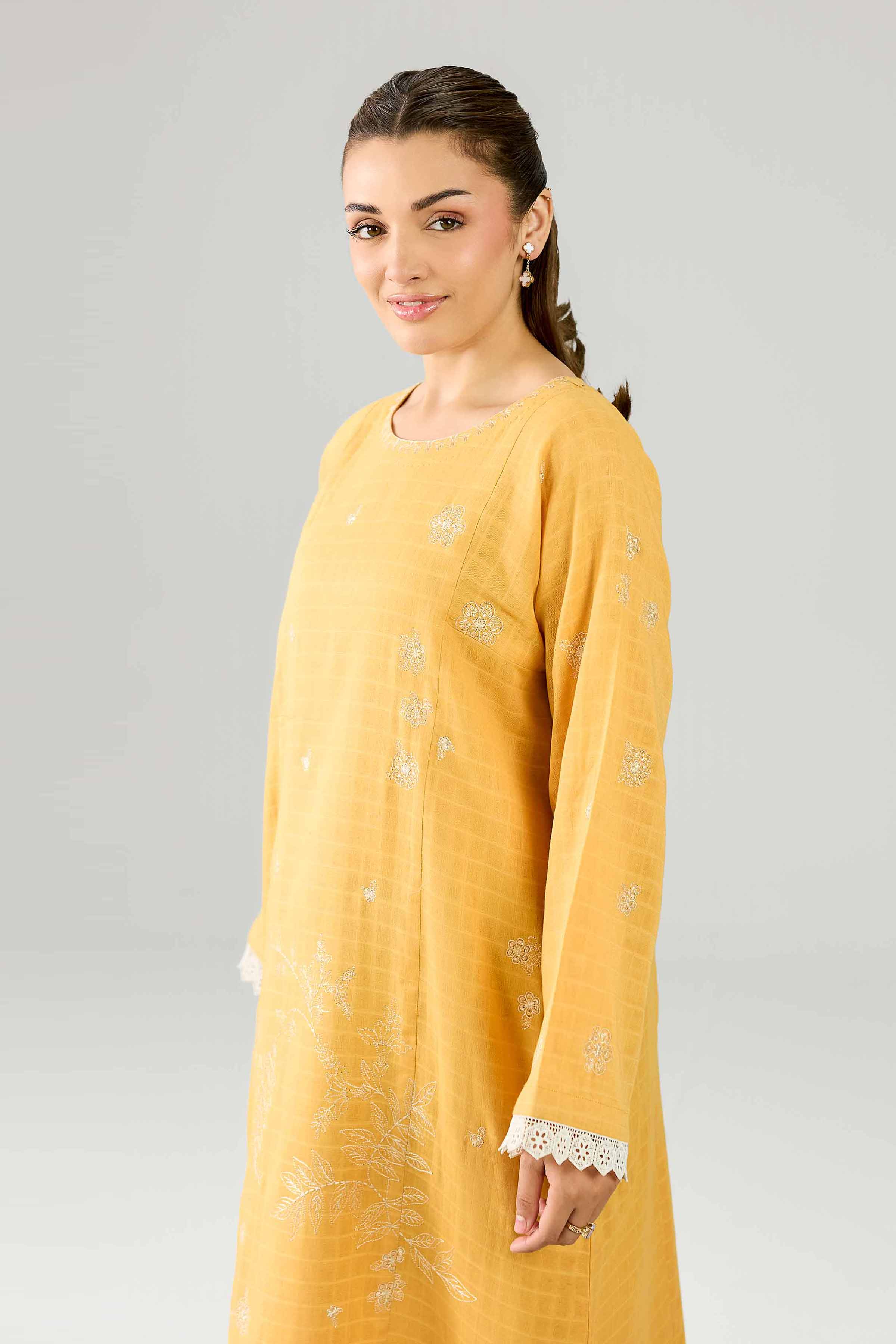 Embroidered Dress - FE26-102 - Image 5