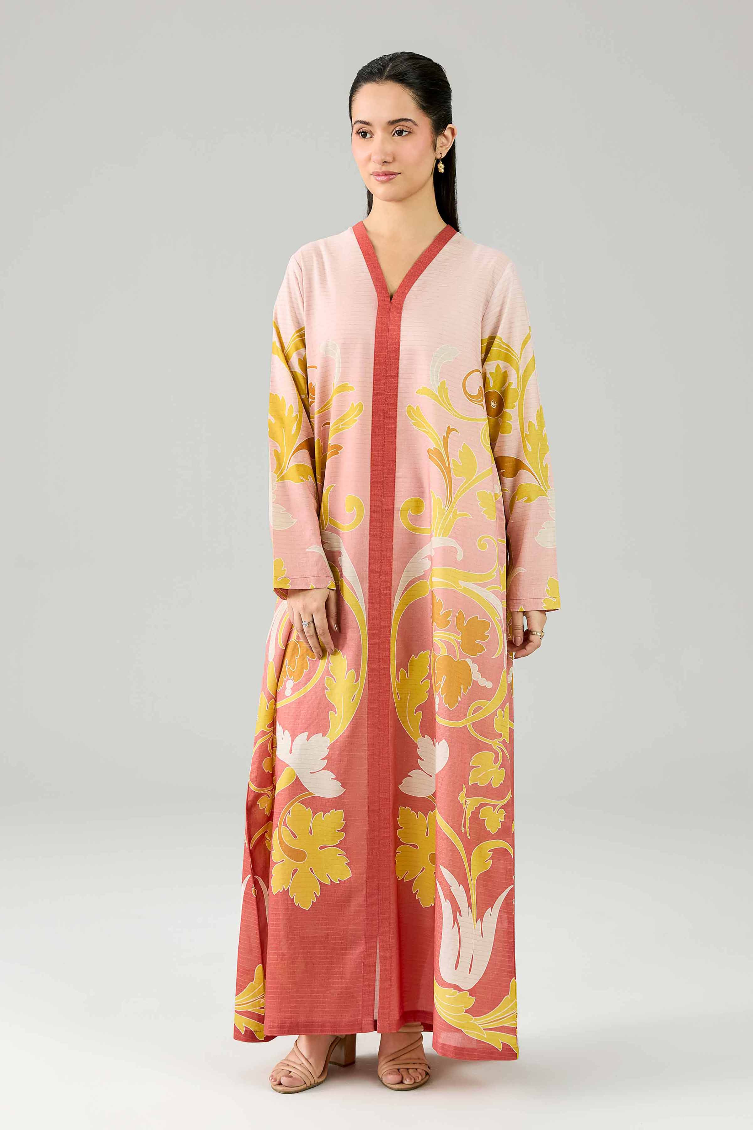 Printed Dress - FE26-103 - Image 3