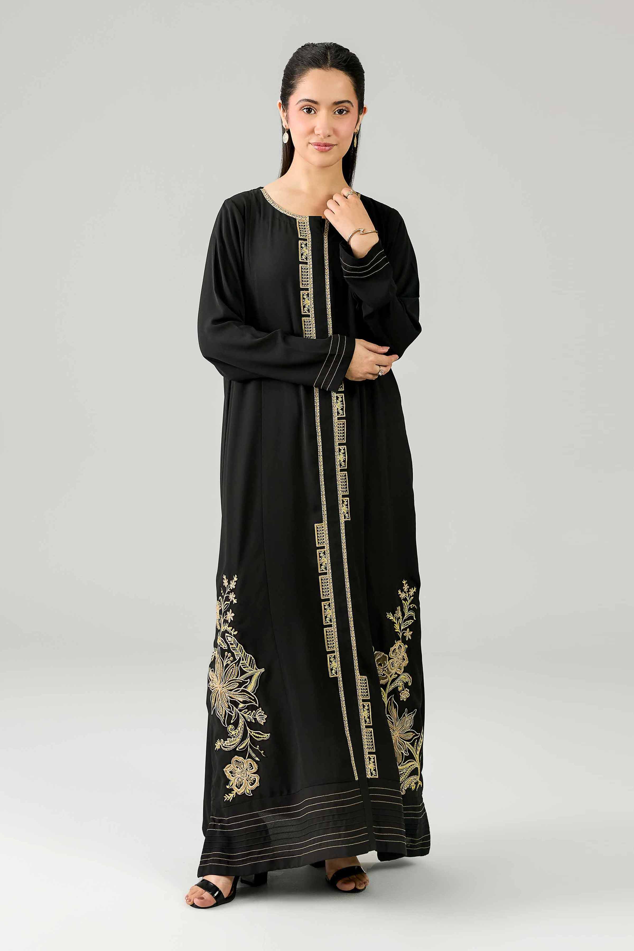 Embroidered Dress - FE26-107 - Image 3