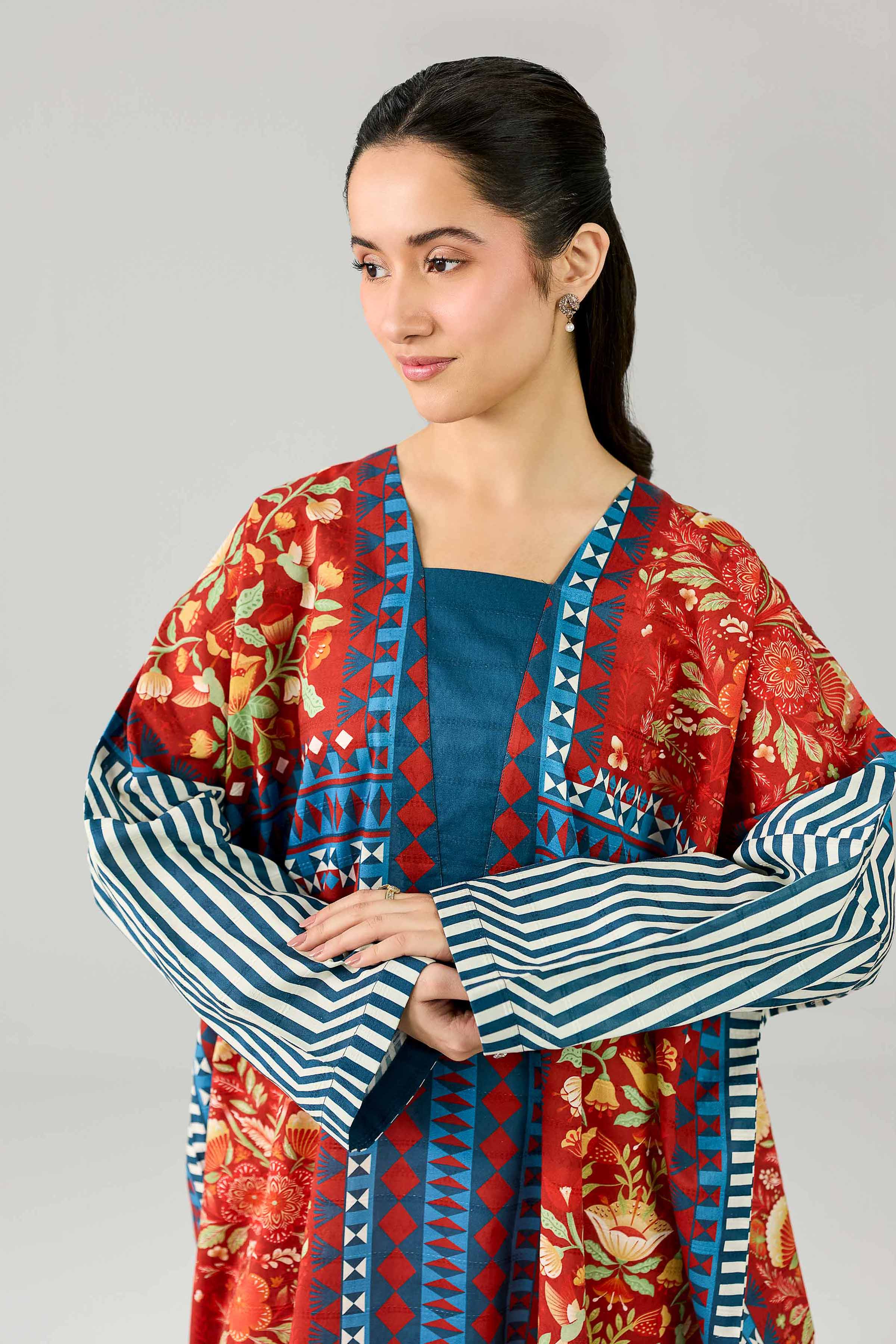 Printed Dress - FE26-119 - Image 5
