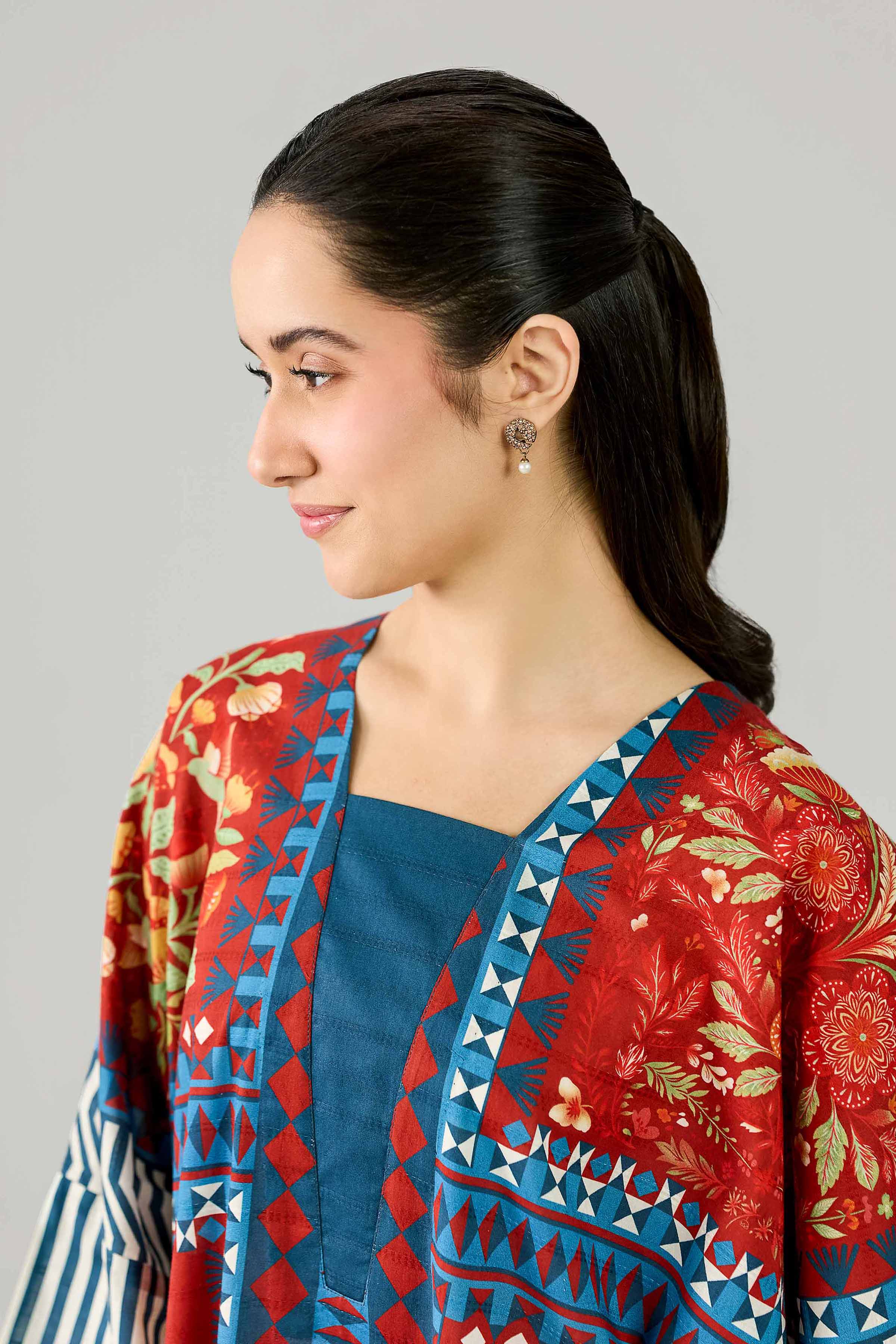 Printed Dress - FE26-119 - Image 7