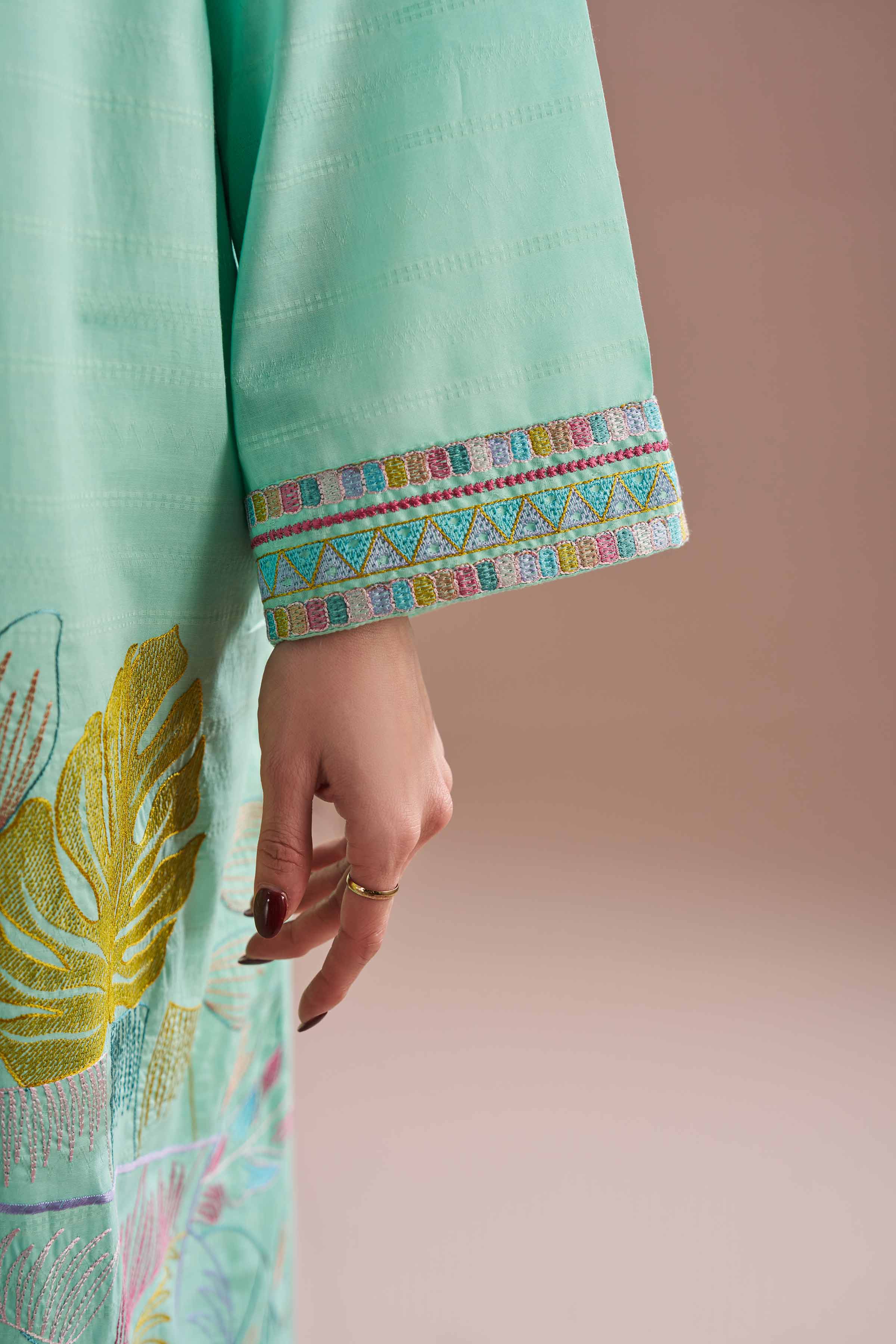 Embroidered Dress - FE26-30 - Image 8