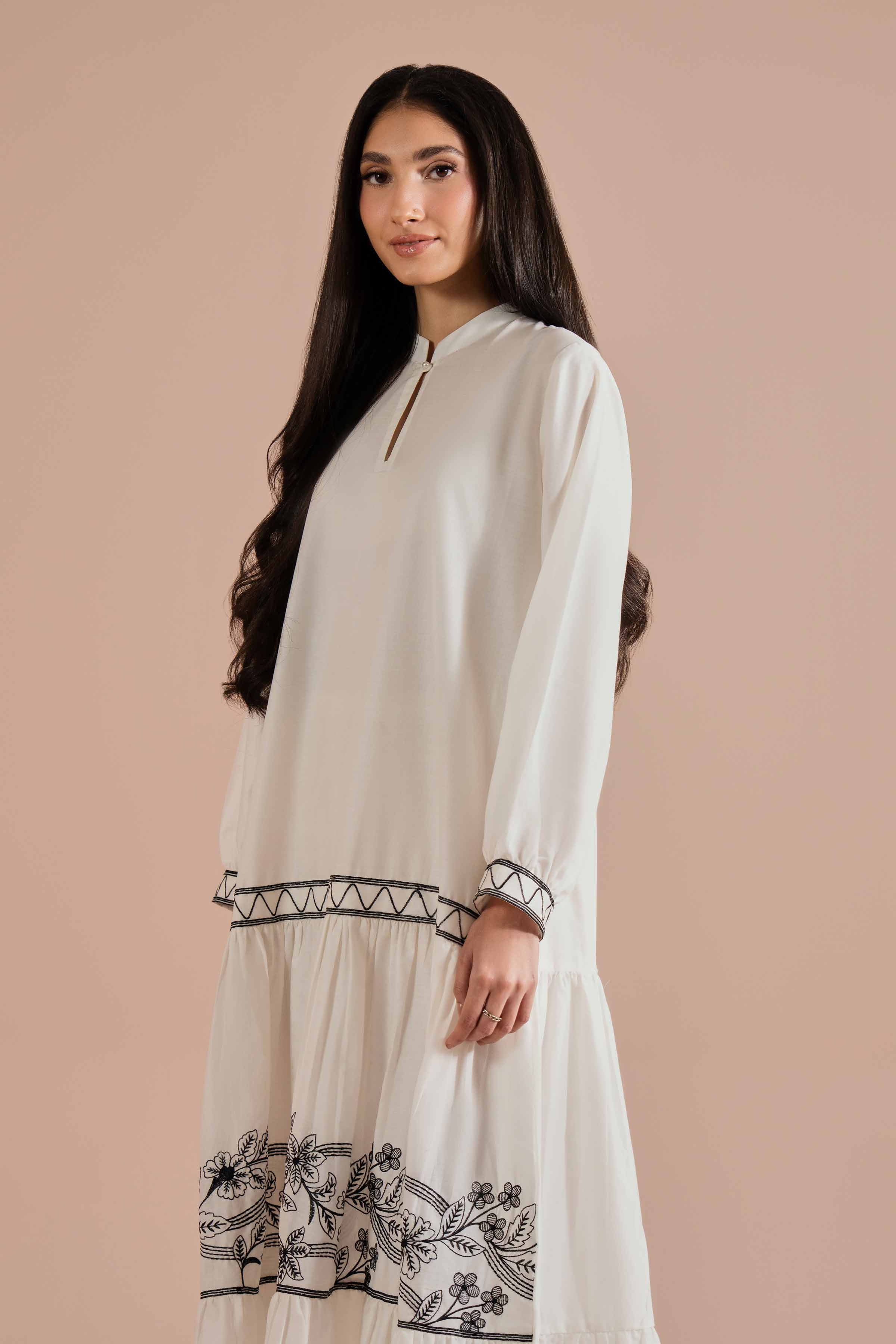 Embroidered Dress - FE26-35 - Image 2