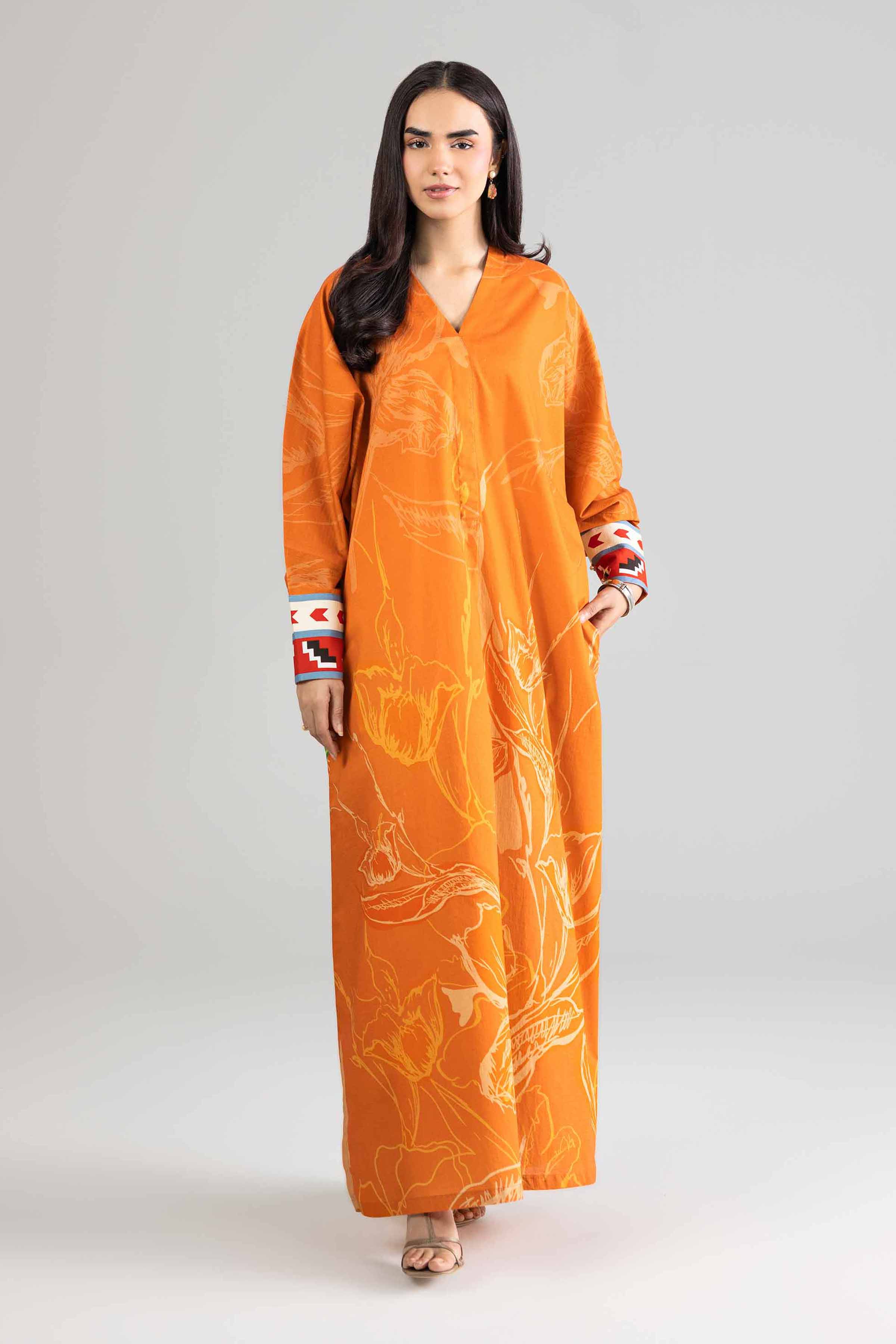 Printed Dress - FE26-43 - Image 3