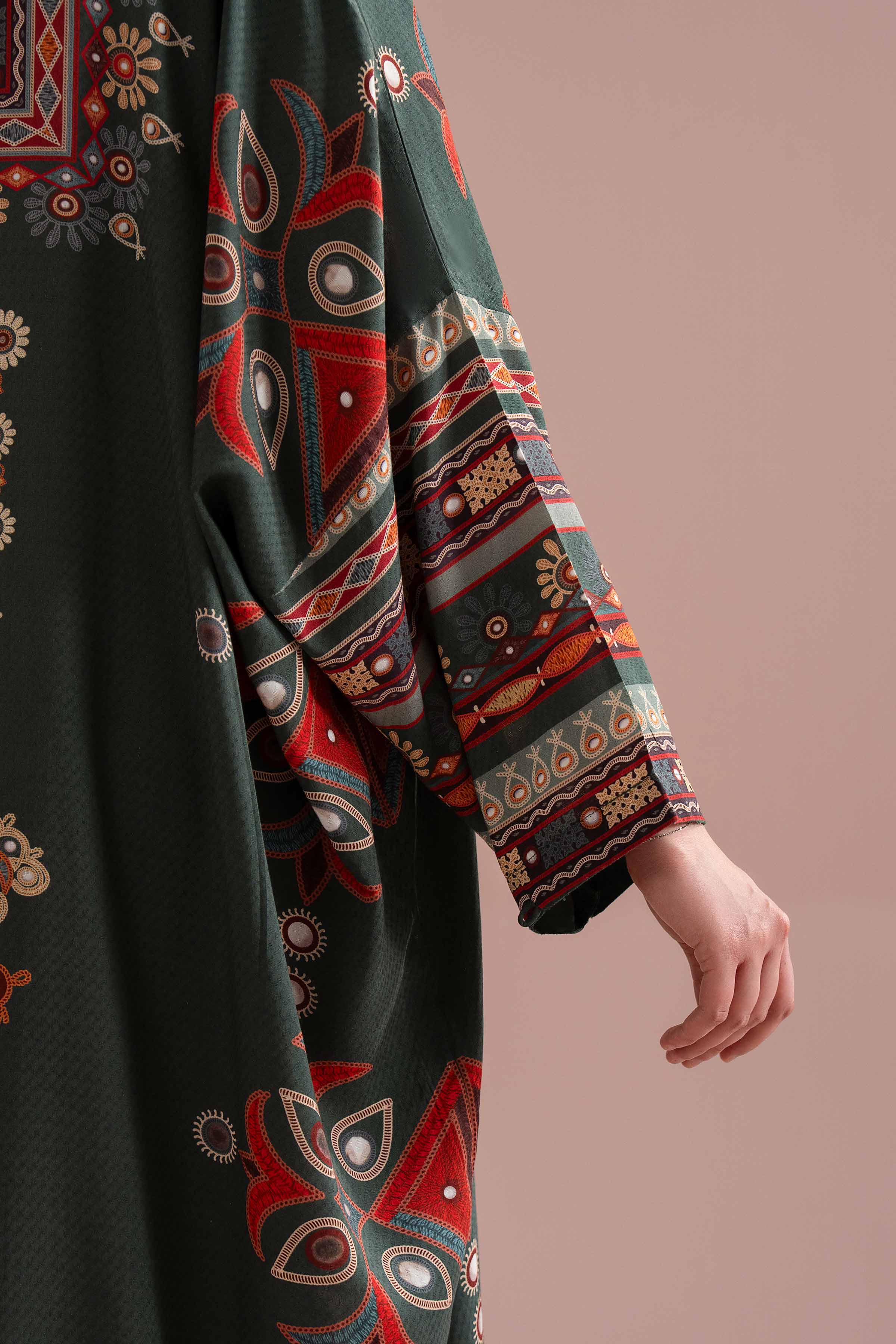 Printed Dress - FE26-49 - Image 7