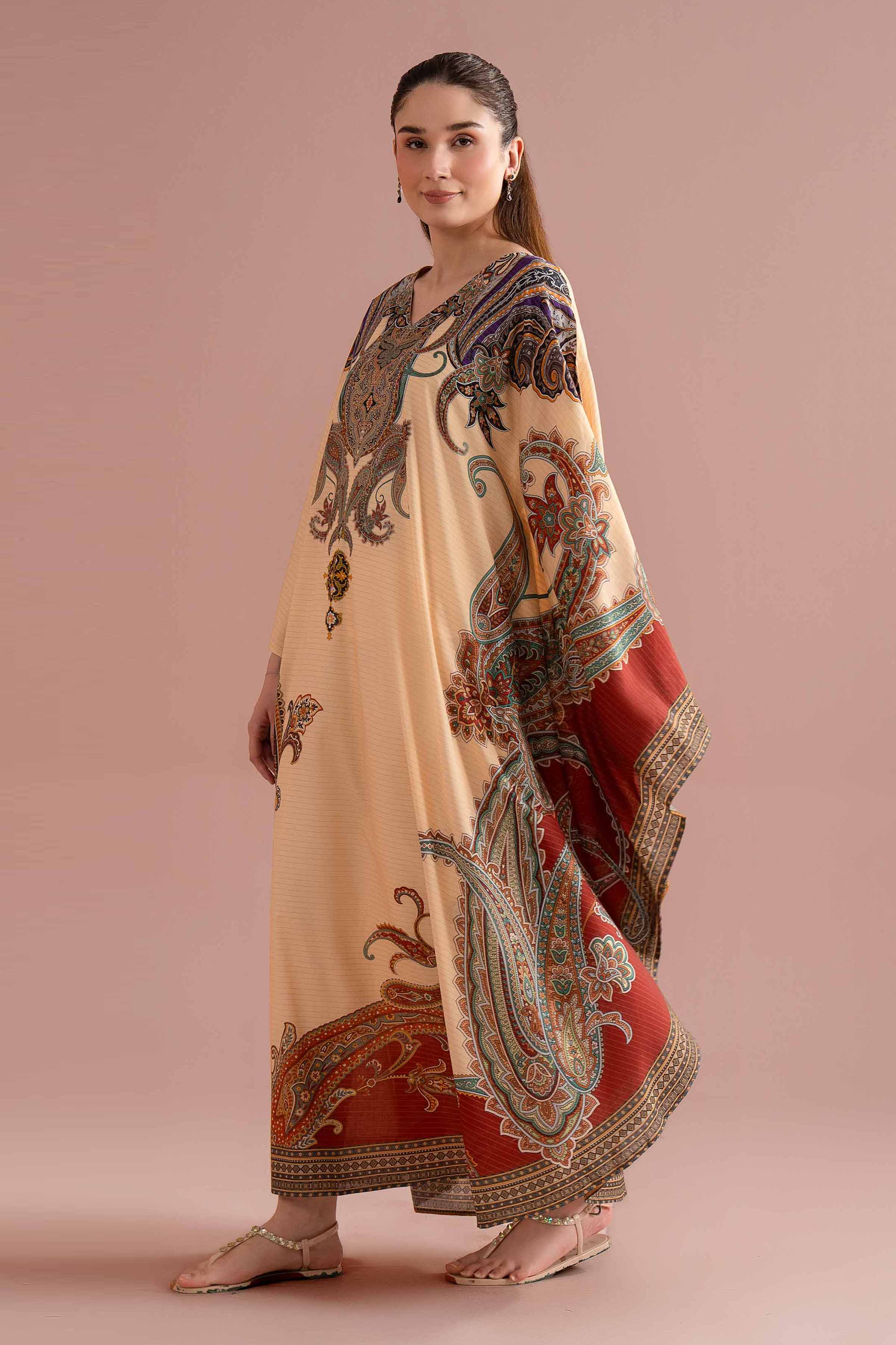 Printed Dress - FE26-76 - Image 4