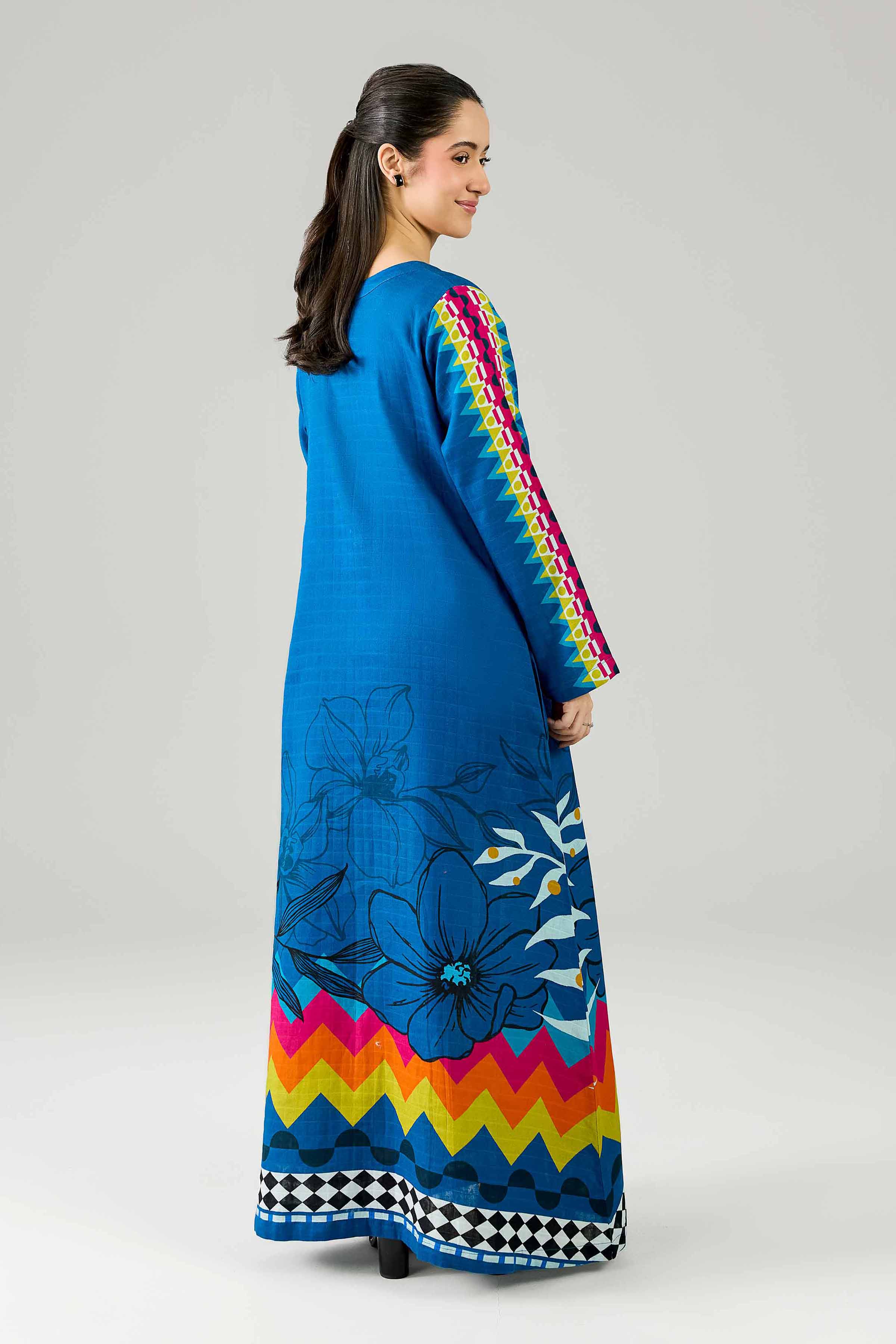 Printed Dress - FE26-96 - Image 3