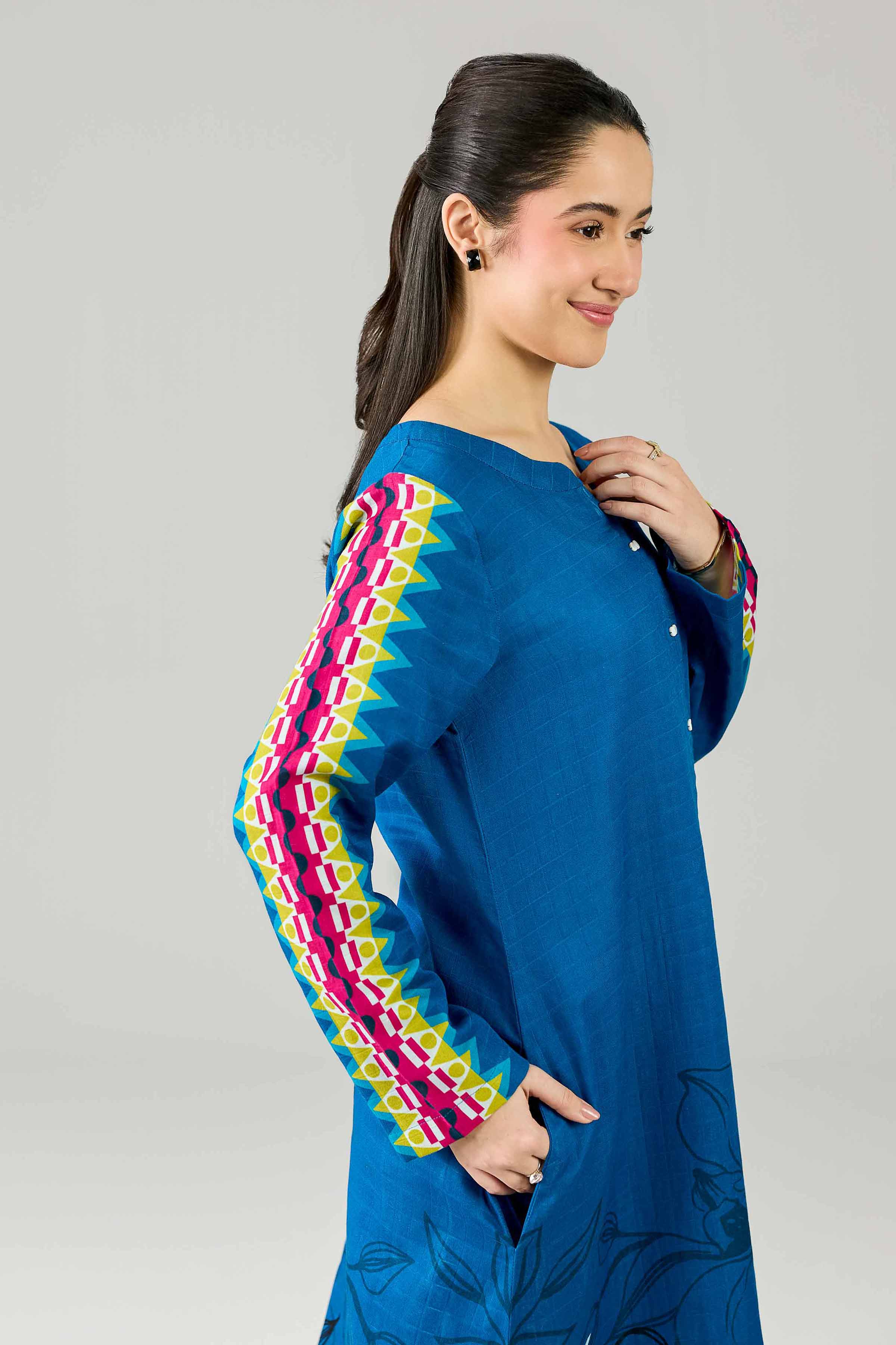 Printed Dress - FE26-96 - Image 6