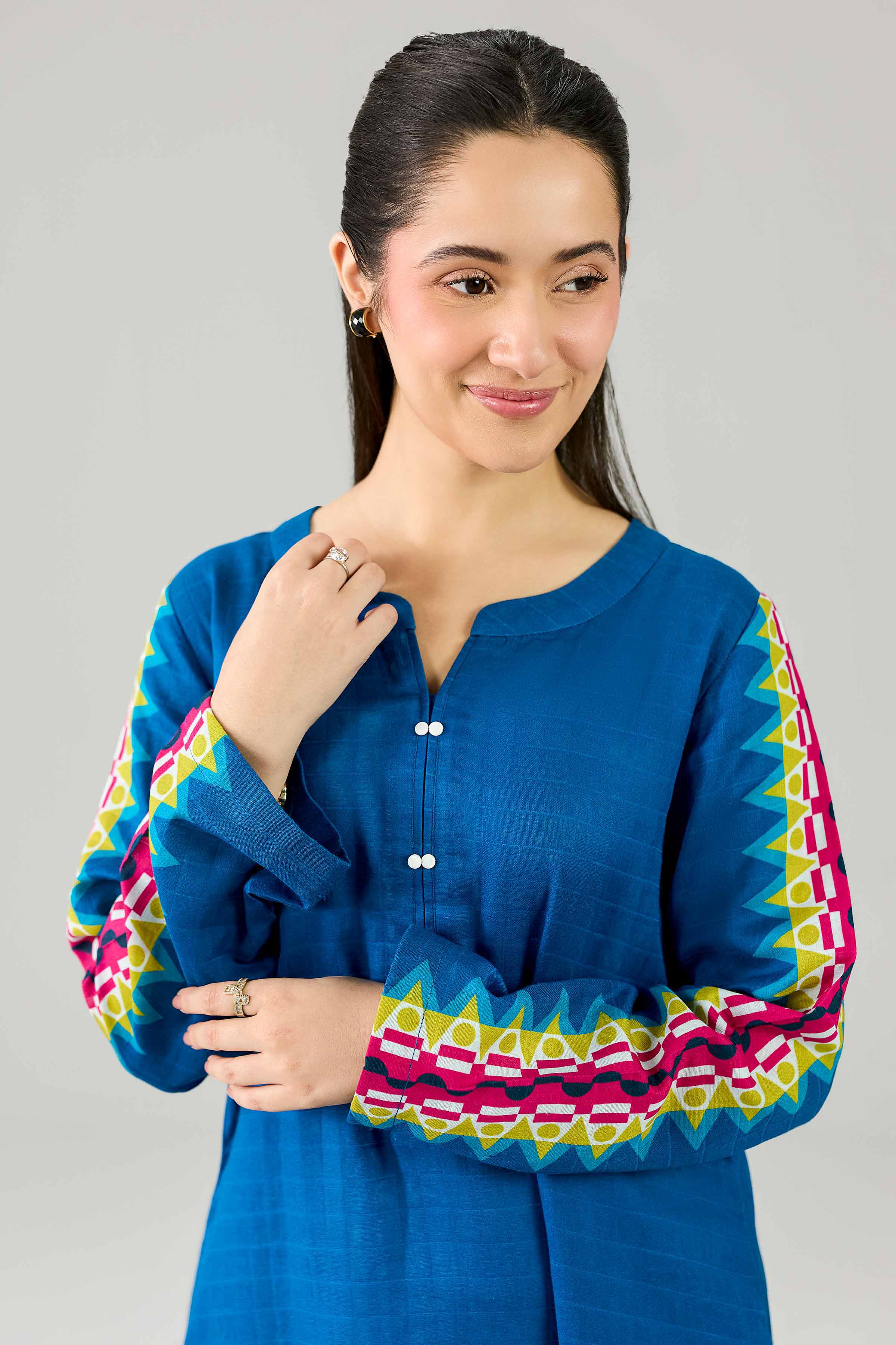 Printed Dress - FE26-96 - Image 7