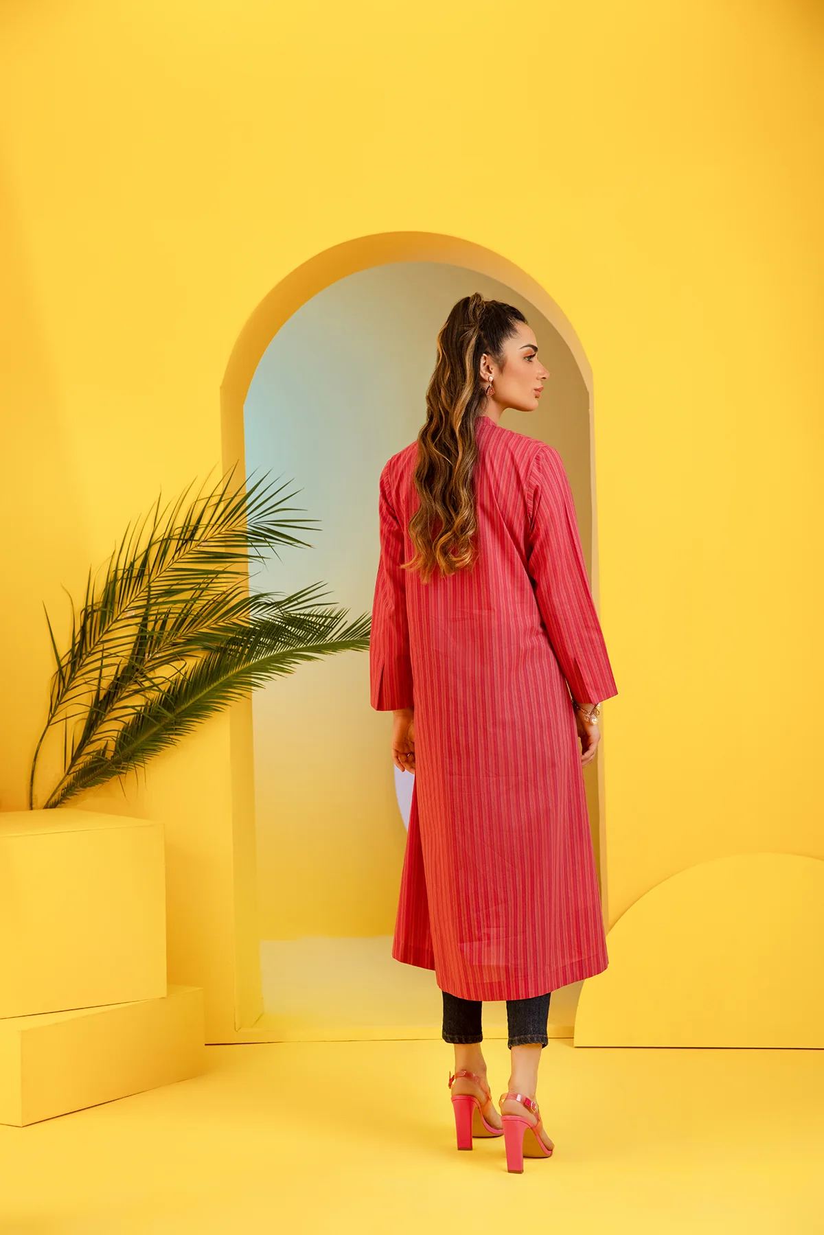 FS22-75-Button Down Basic Tunic - Image 2