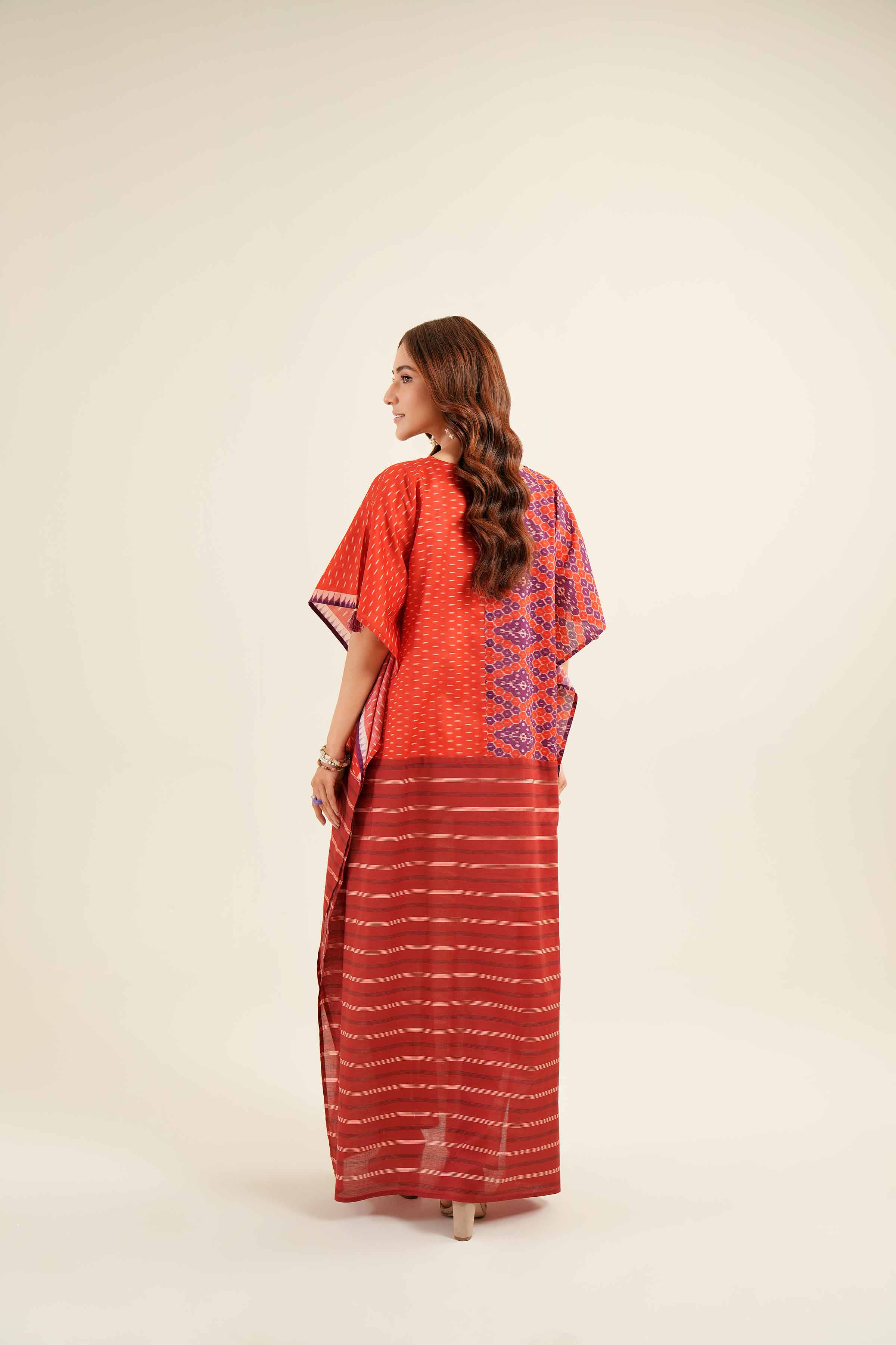 Printed Kaftan - FS24-53 - Image 3