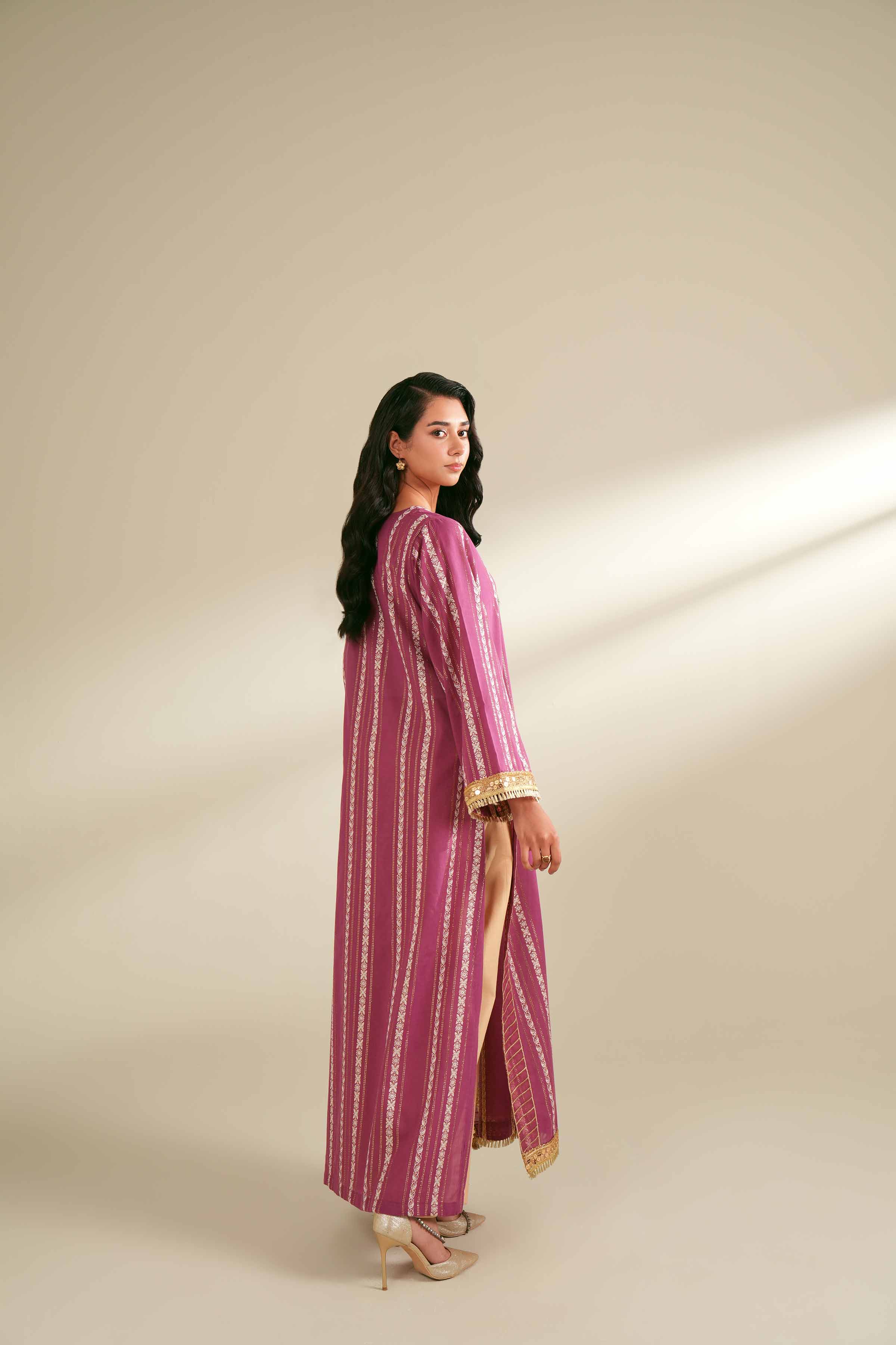 Embroidered Dress - FS24-56 - Image 3