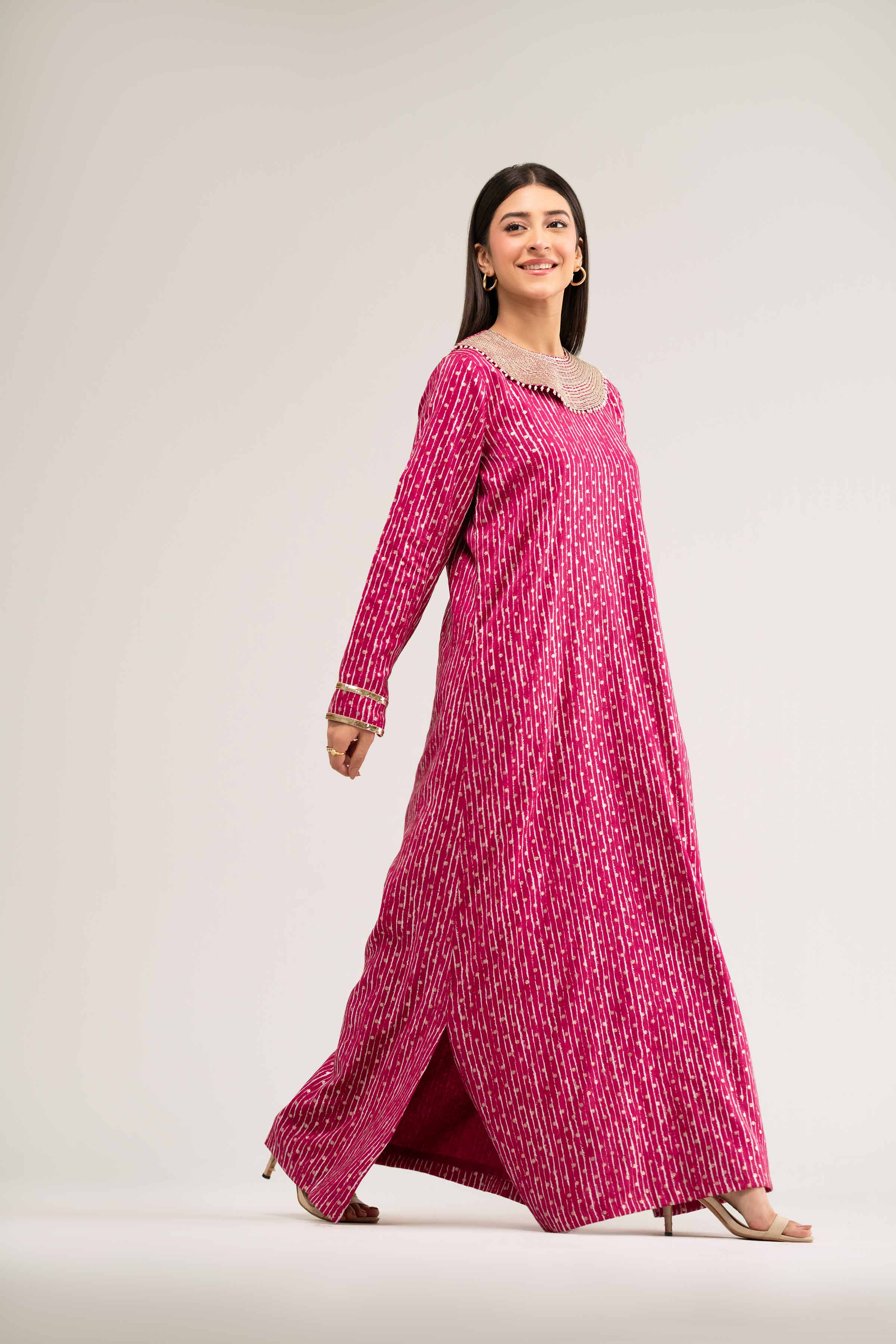 Printed Embroidered Shirt - FS25-24 - Image 6