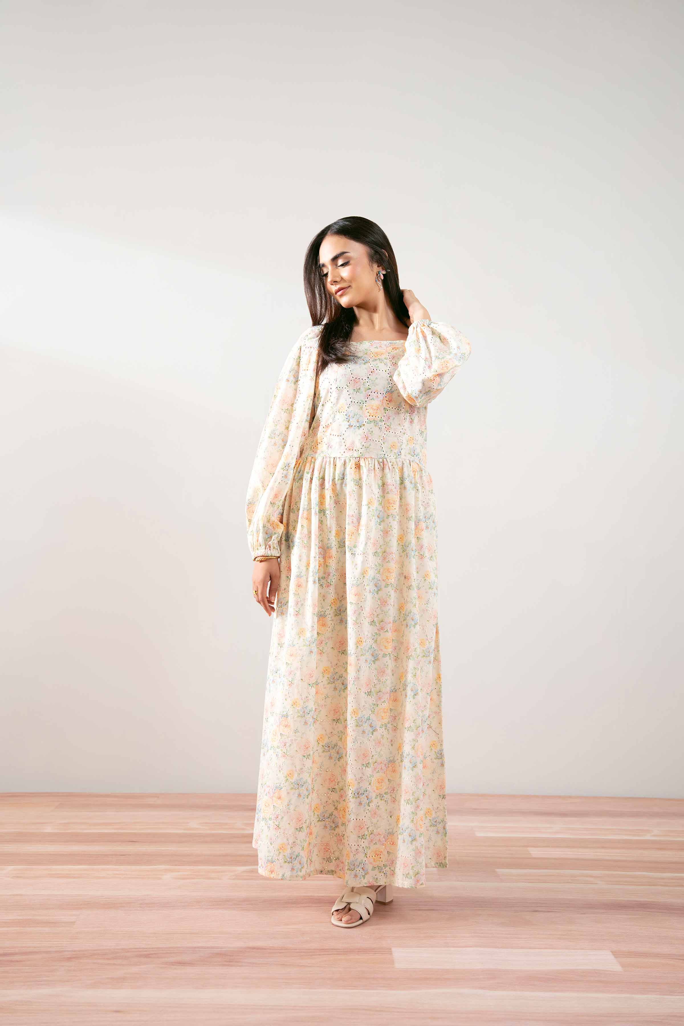 Printed Dress -  FS25-42 - Image 9