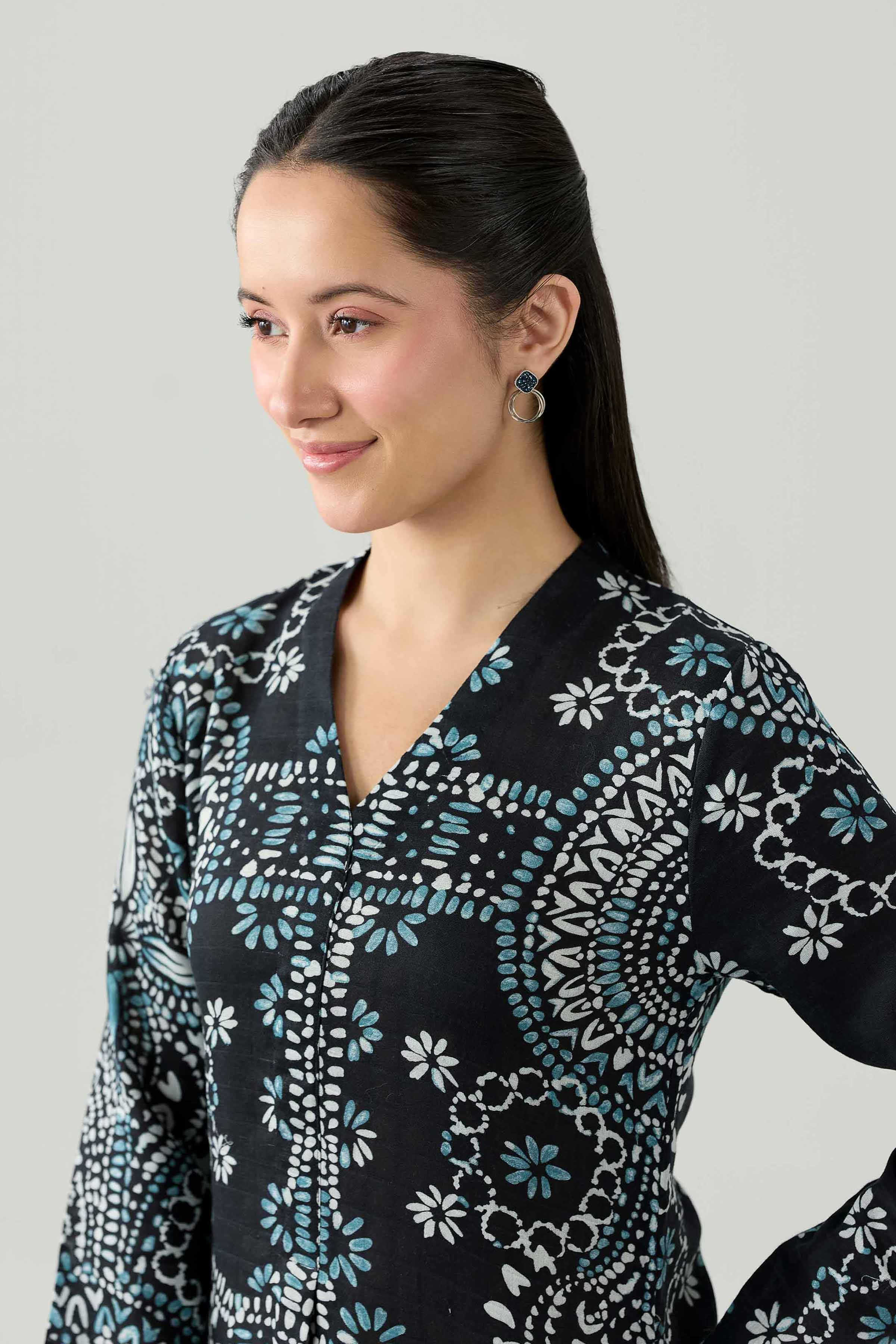 Printed Dress - FS26-08 - Image 7
