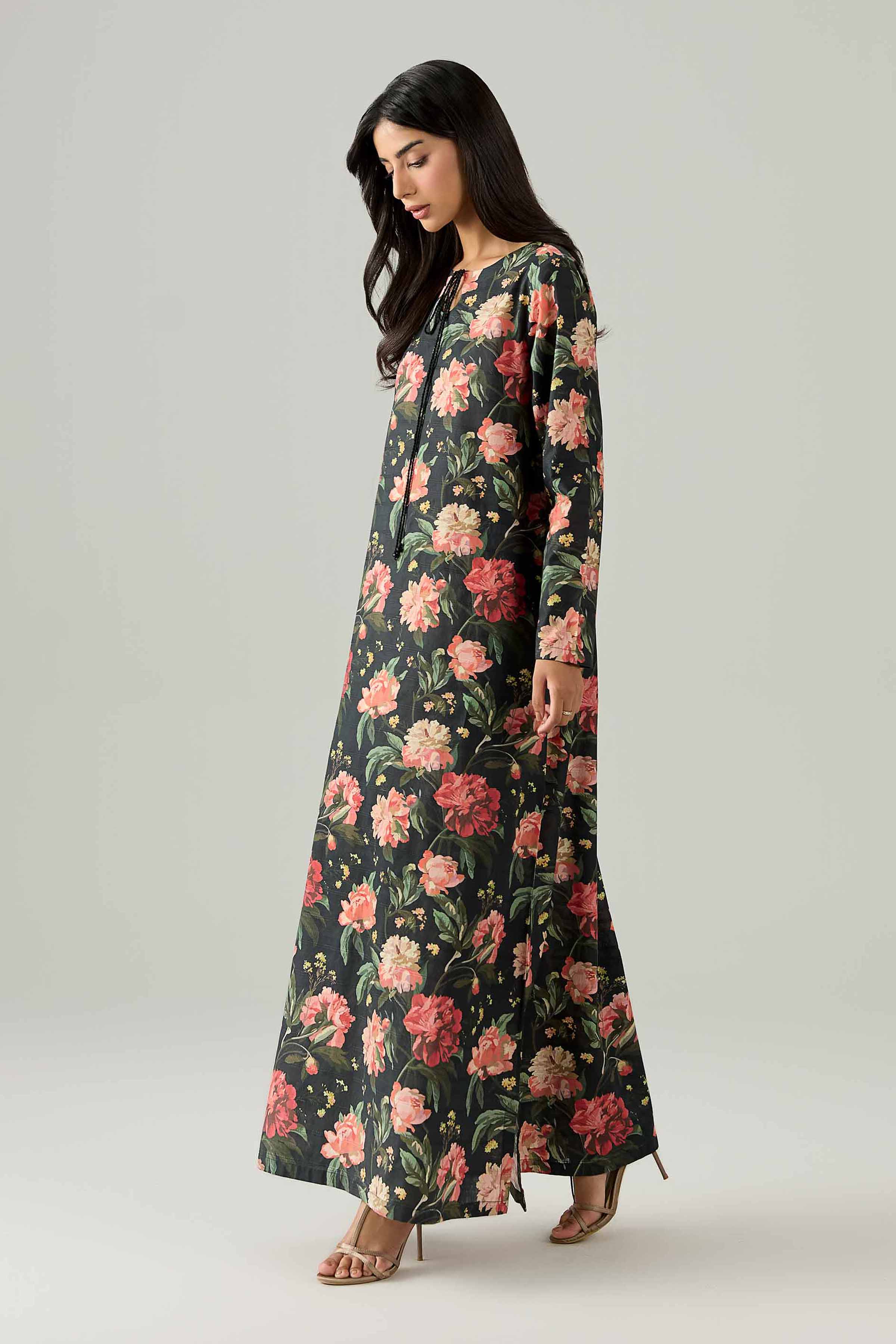 Printed Dress - FS26-15 - Image 4