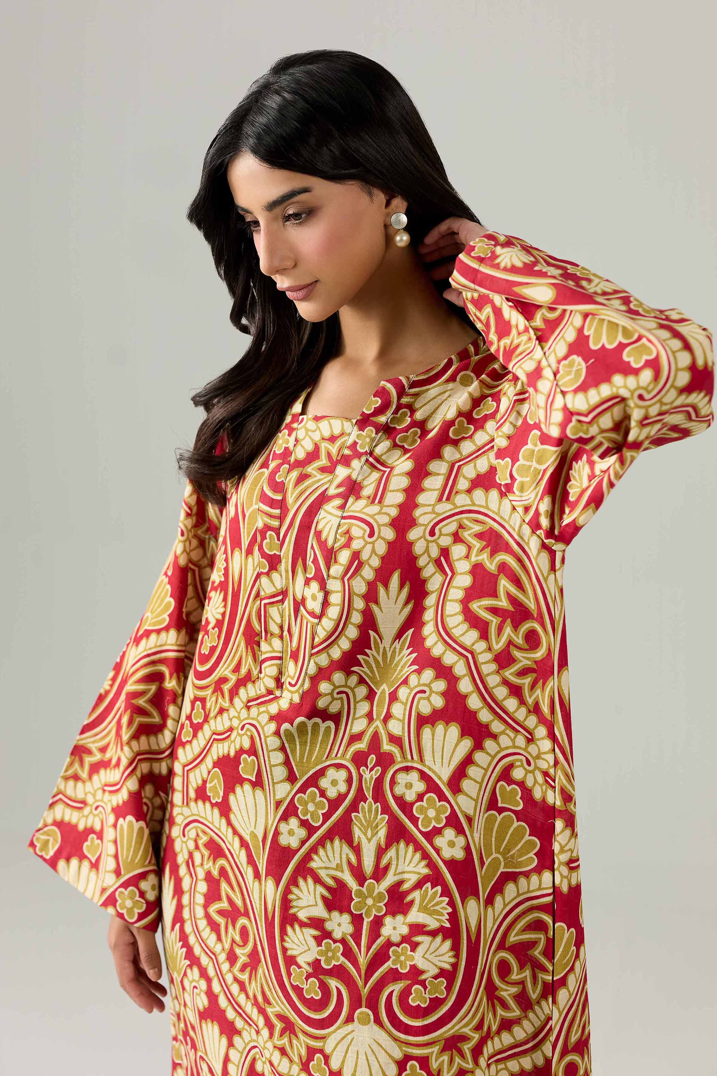 Printed Dress - FS26-21 - Image 2