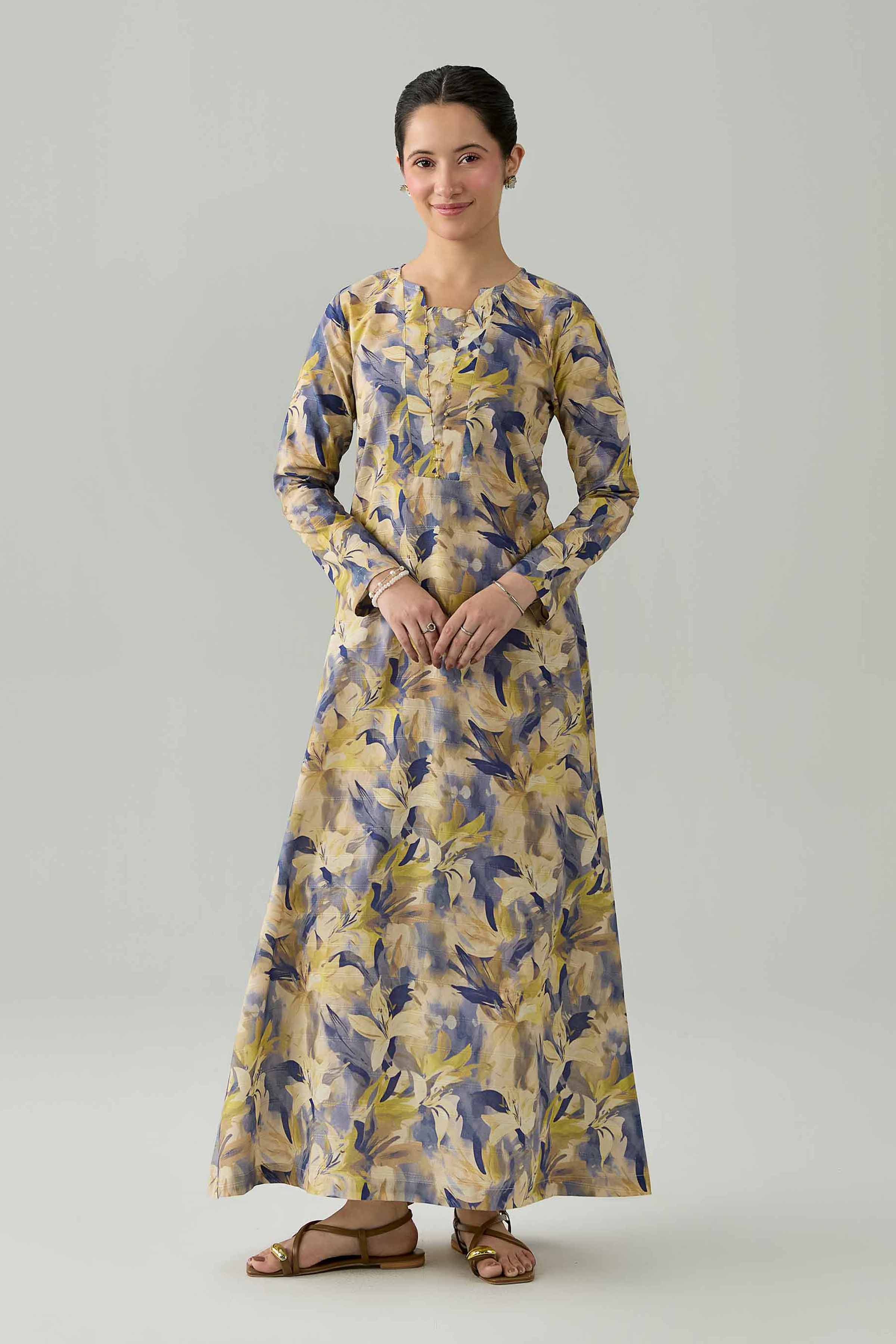 Printed Dress - FS26-23 - Image 4