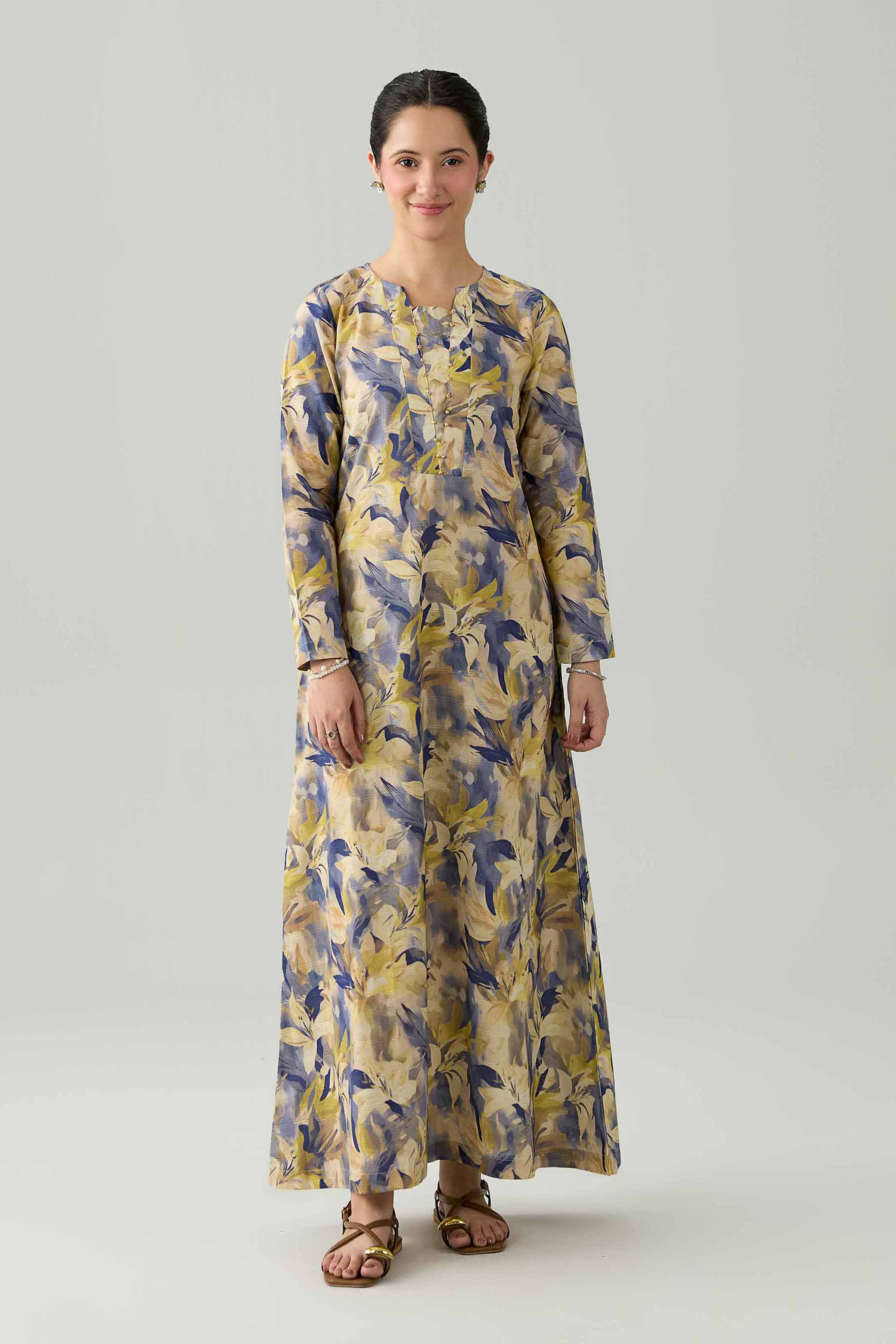 Printed Dress - FS26-23 - Image 5