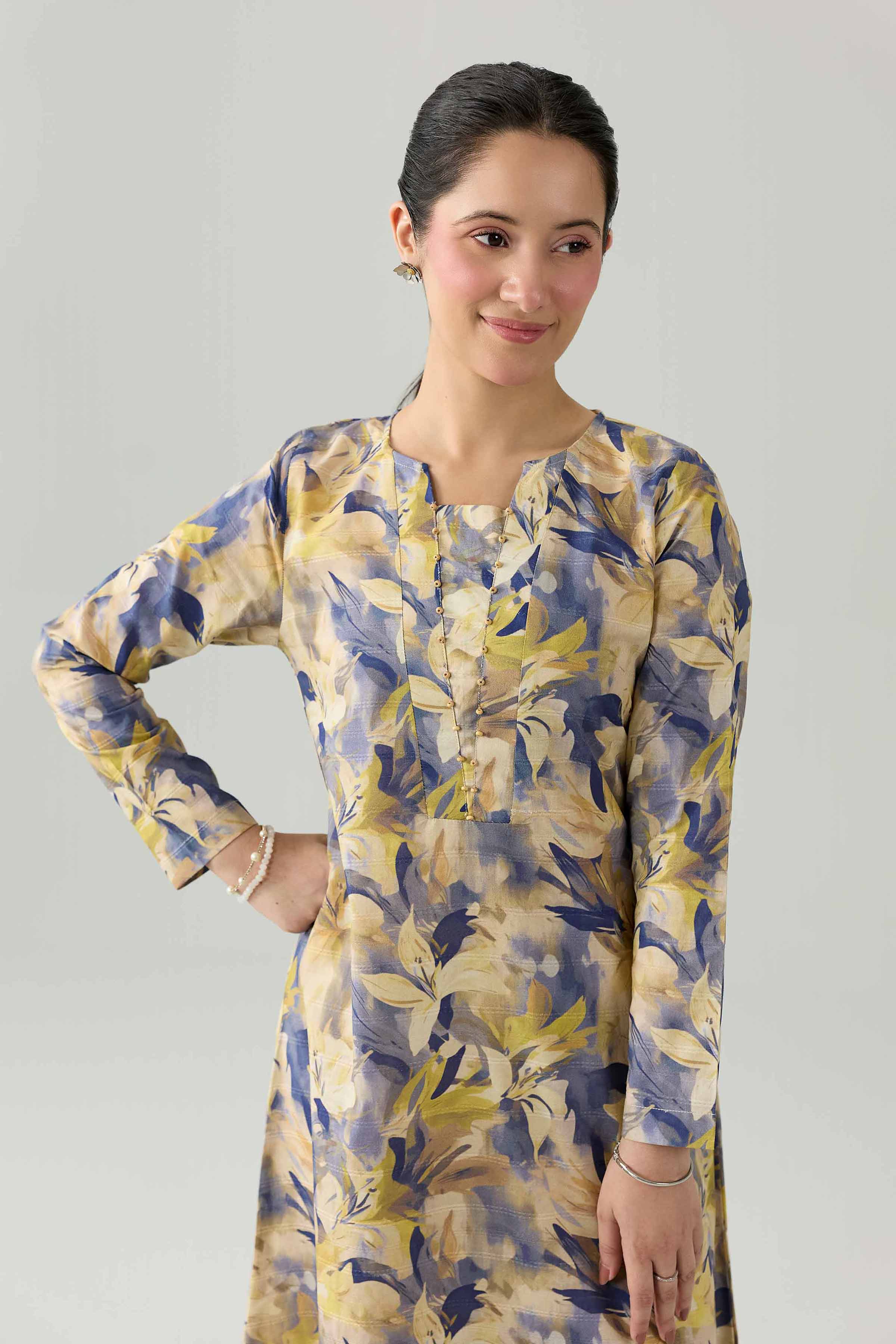 Printed Dress - FS26-23 - Image 6