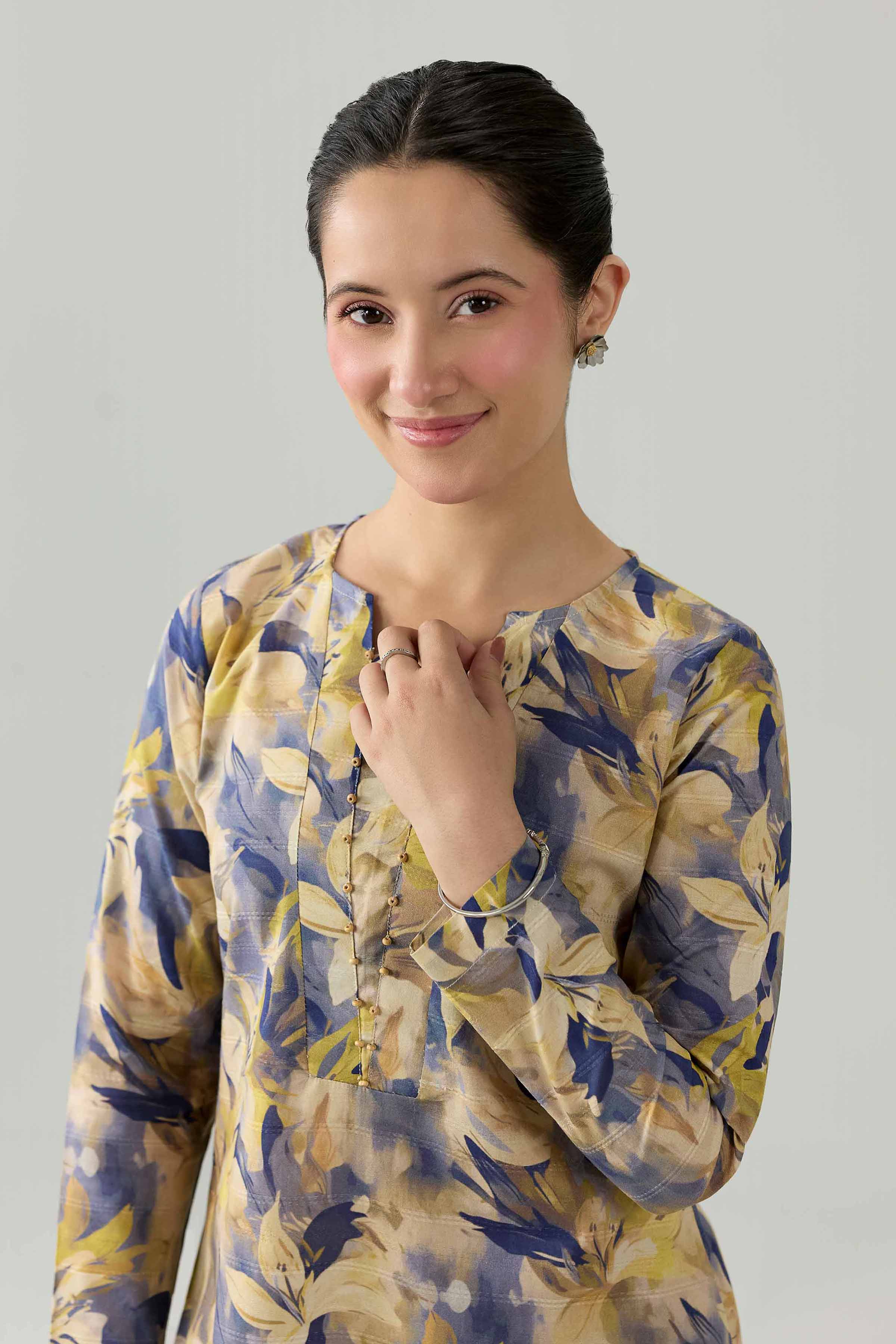 Printed Dress - FS26-23 - Image 7