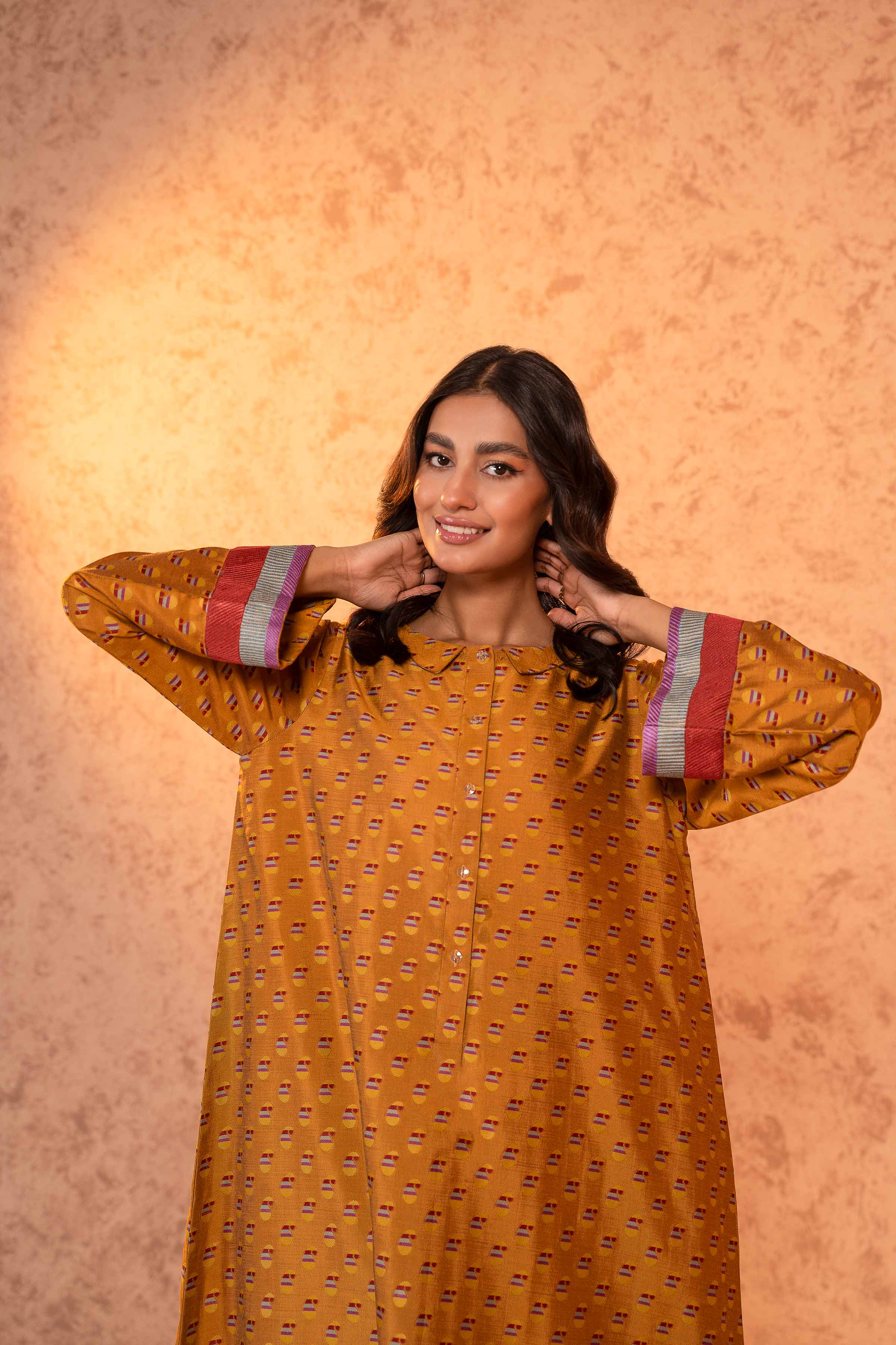 Embroidered Fustaan - FSW23-28 - Image 3