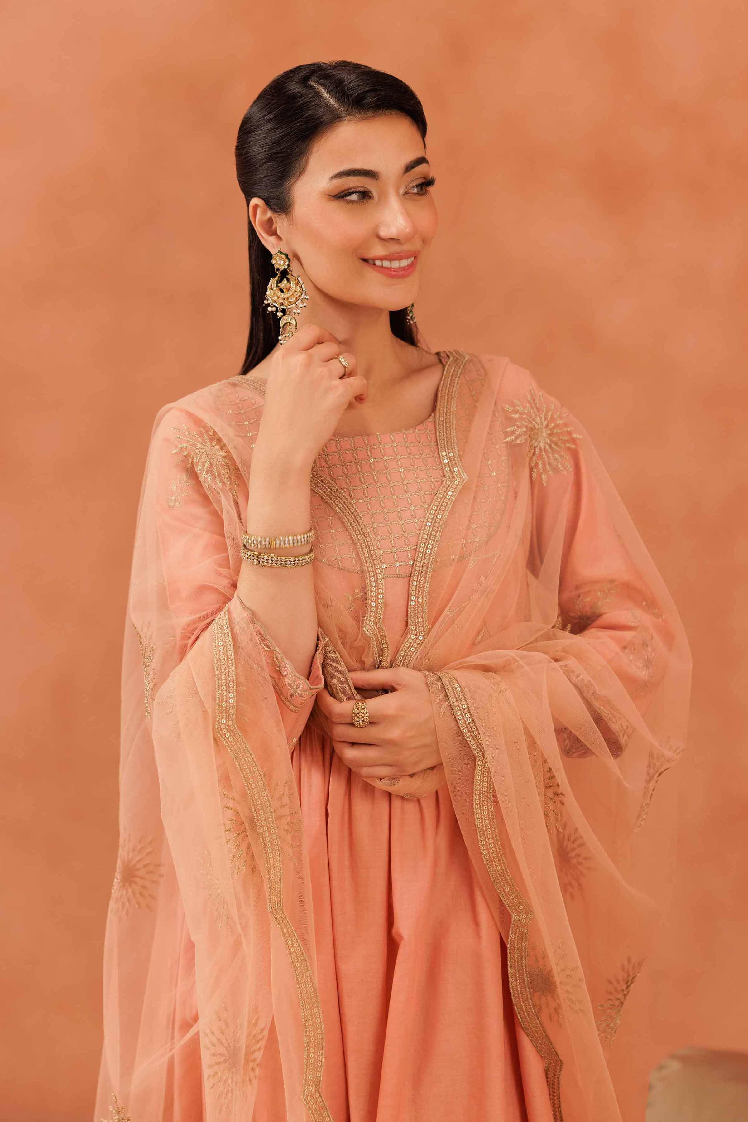 2 Piece - Embroidered Suit - KFE25-36 - Image 2