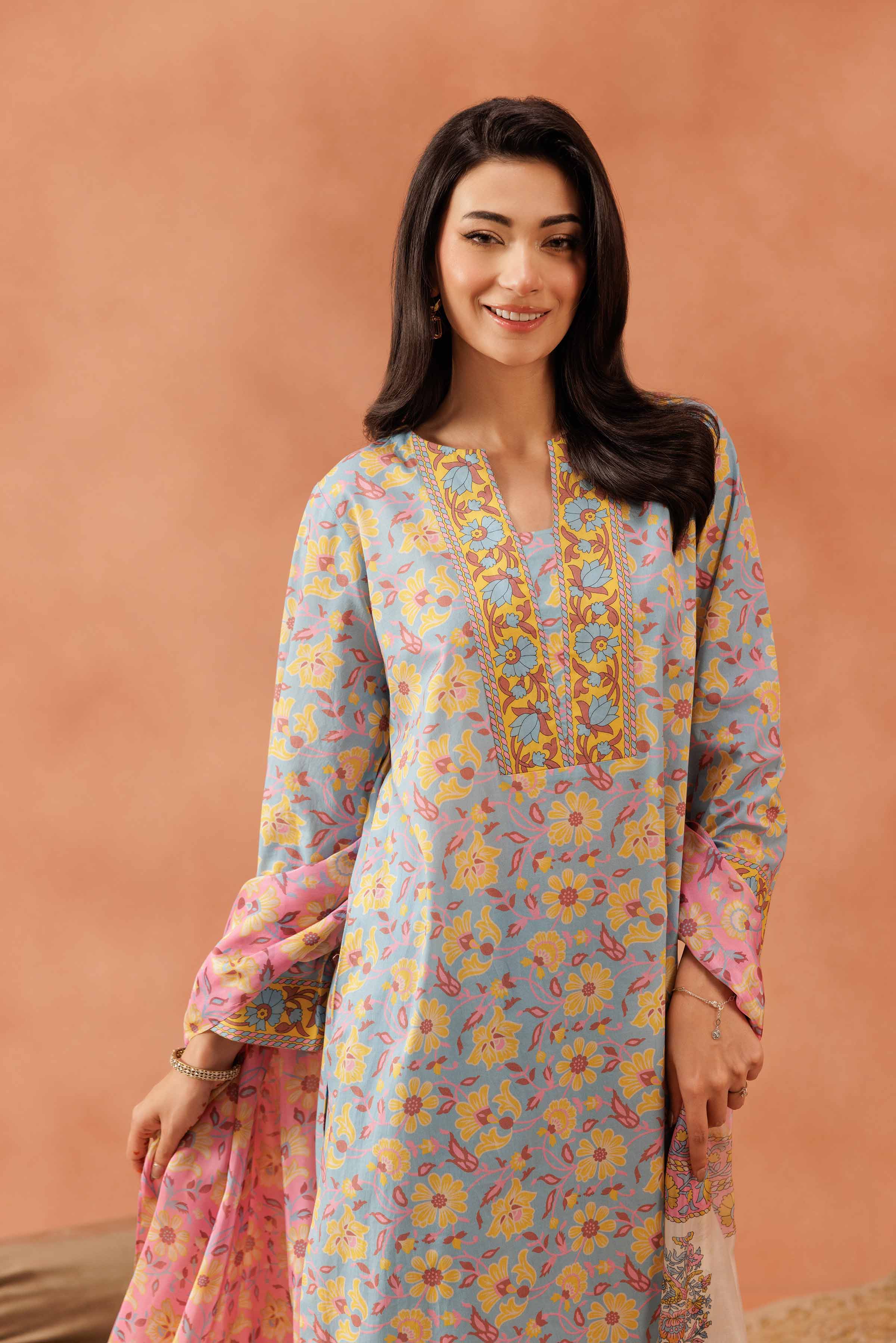 3 Piece - Printed Suit - KFE25-96 - Image 7