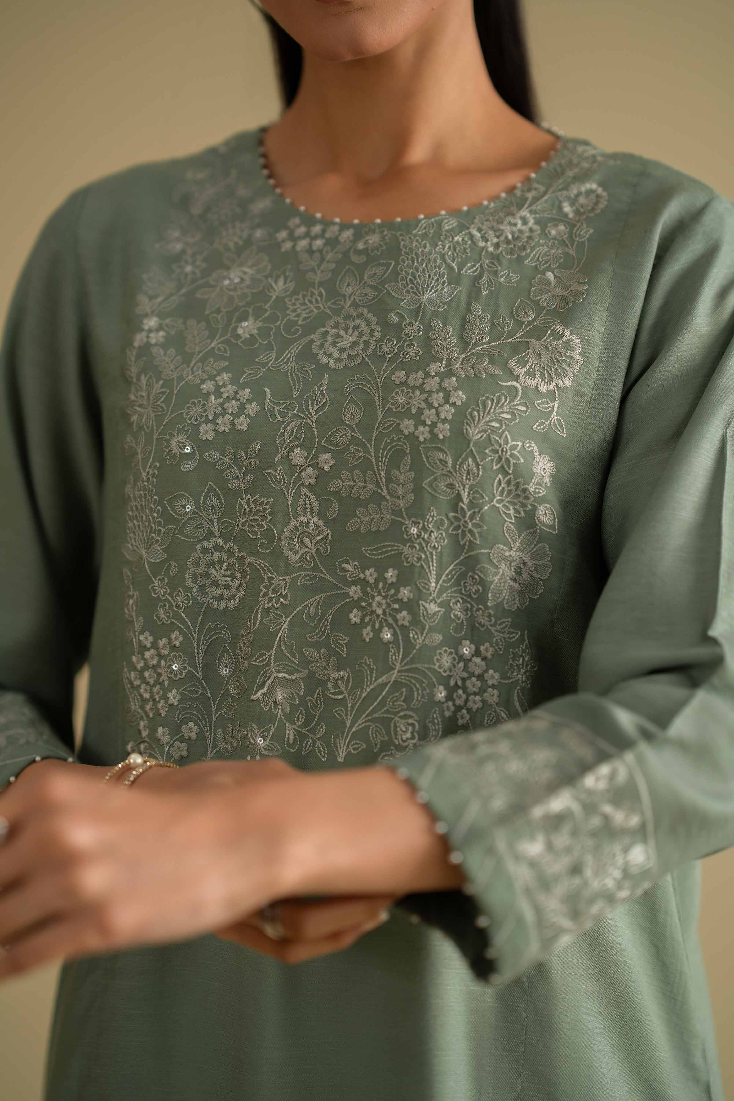 Embroidered Shirt - KFE26-11 - Image 7