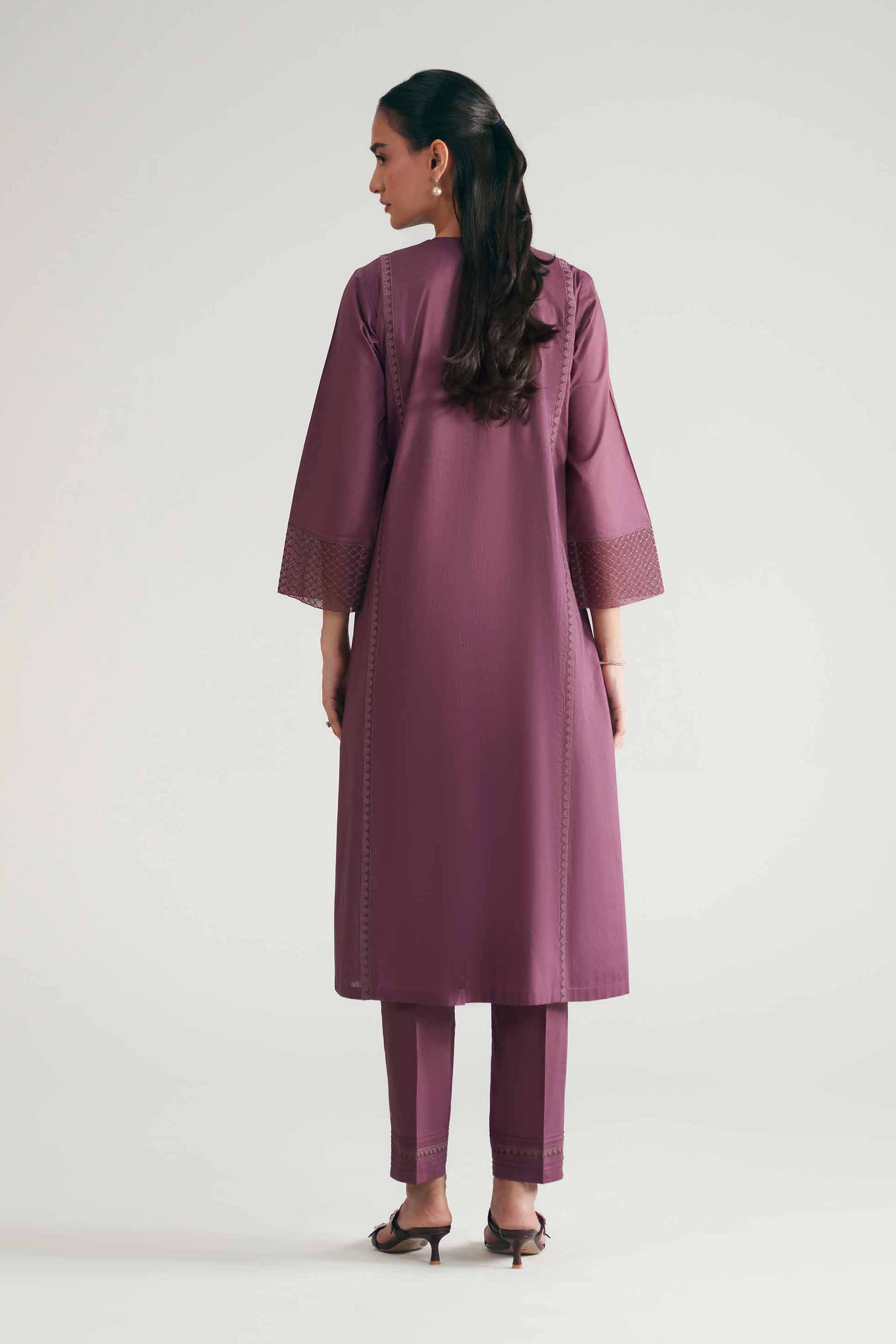 2 Piece - Embroidered Suit - KFE26-170 - Image 4