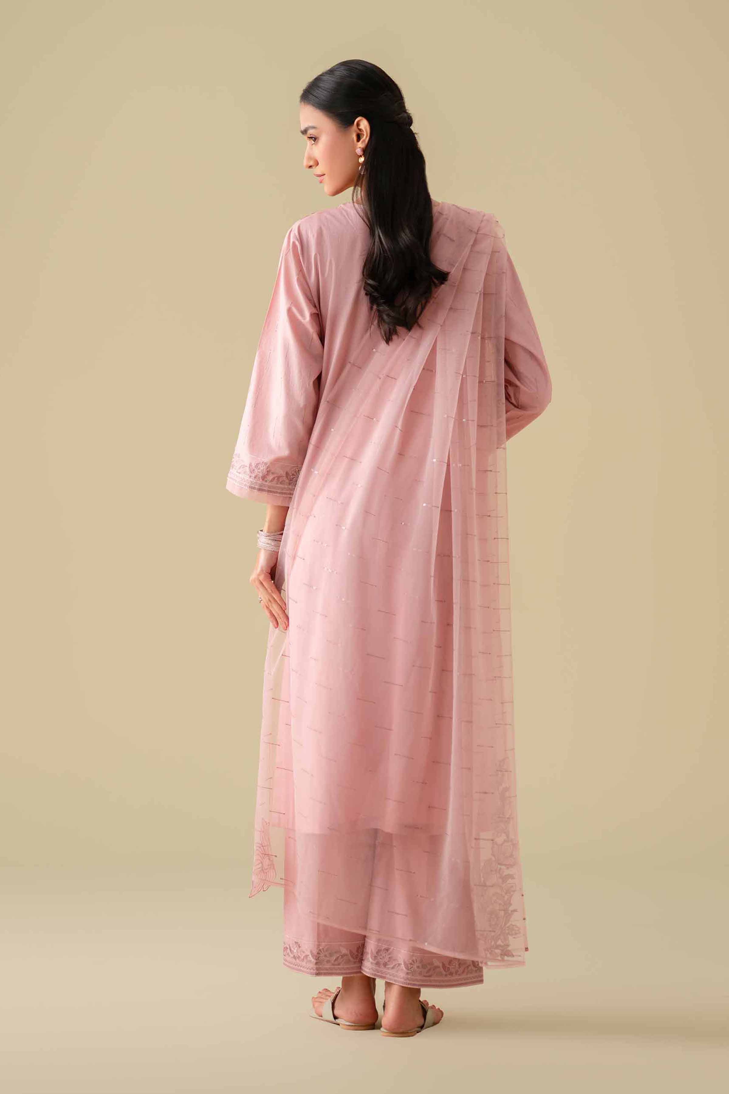 3 Piece - Embroidered Suit - KFE26-80 - Image 3