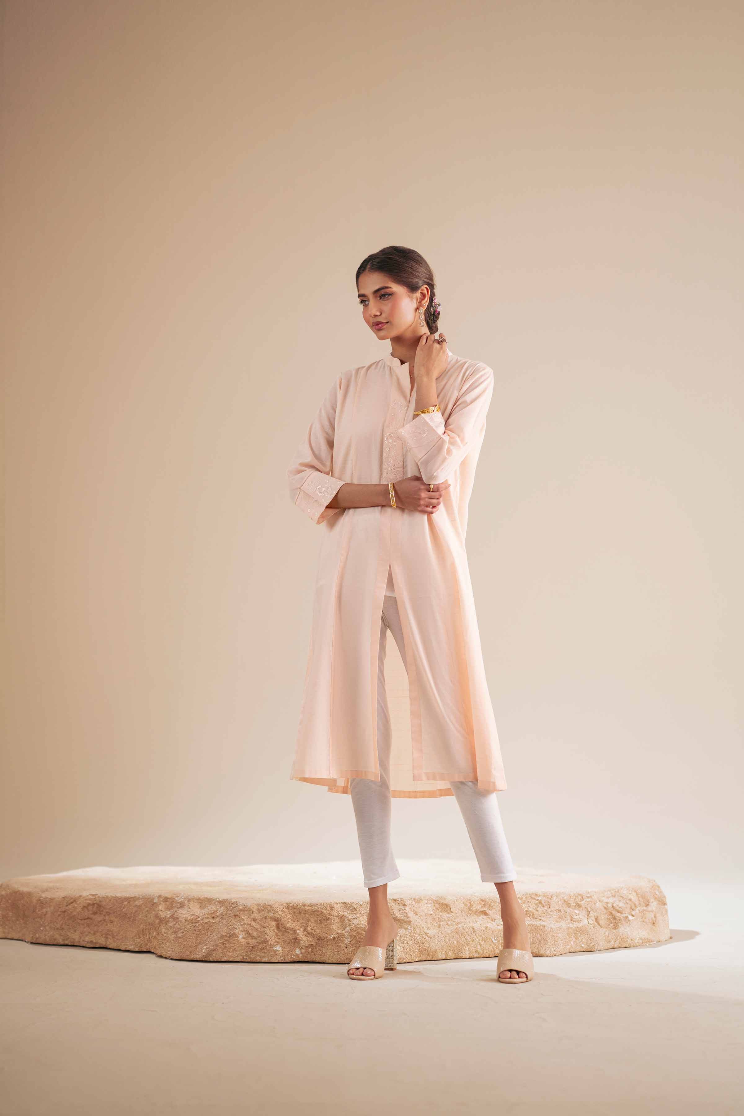Embroidered Shirt - KFS25-117 - Image 4