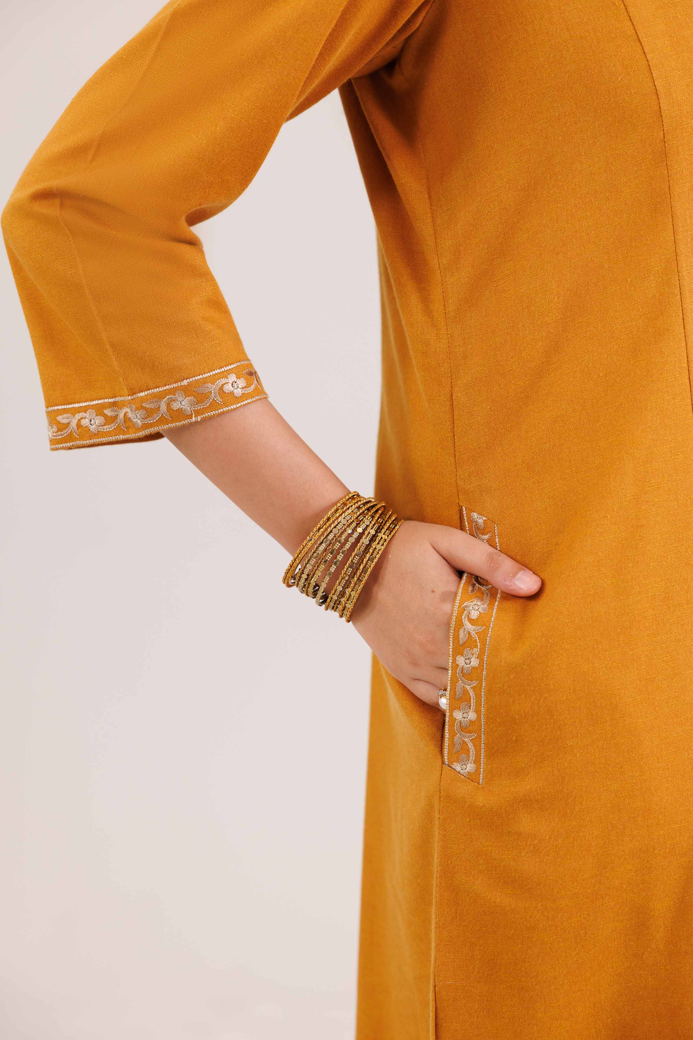 3 Piece - Embroidered Suit - KFW25-223 - Image 8
