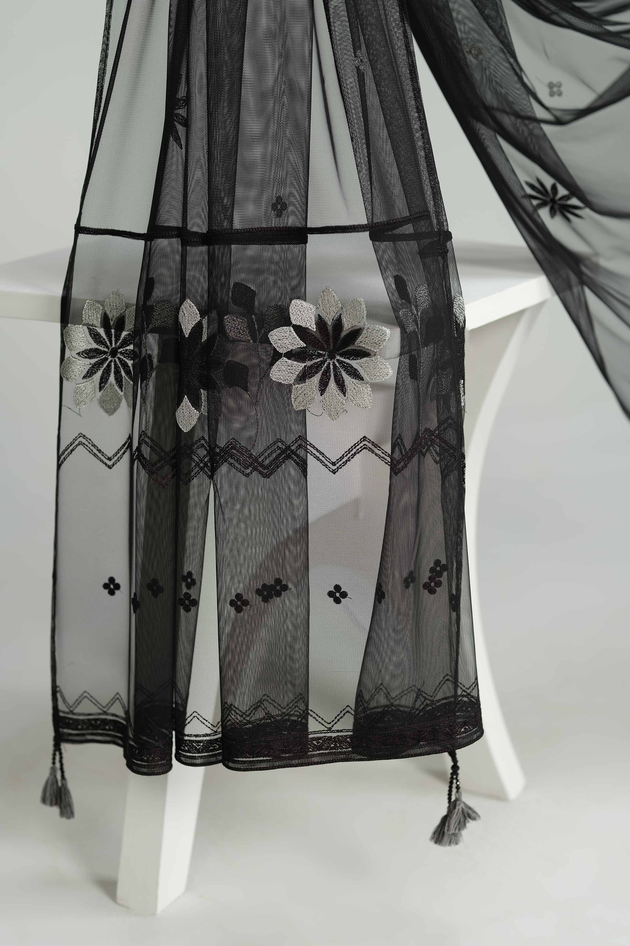 Embroidered Dupatta - KFW25-66 - Image 3