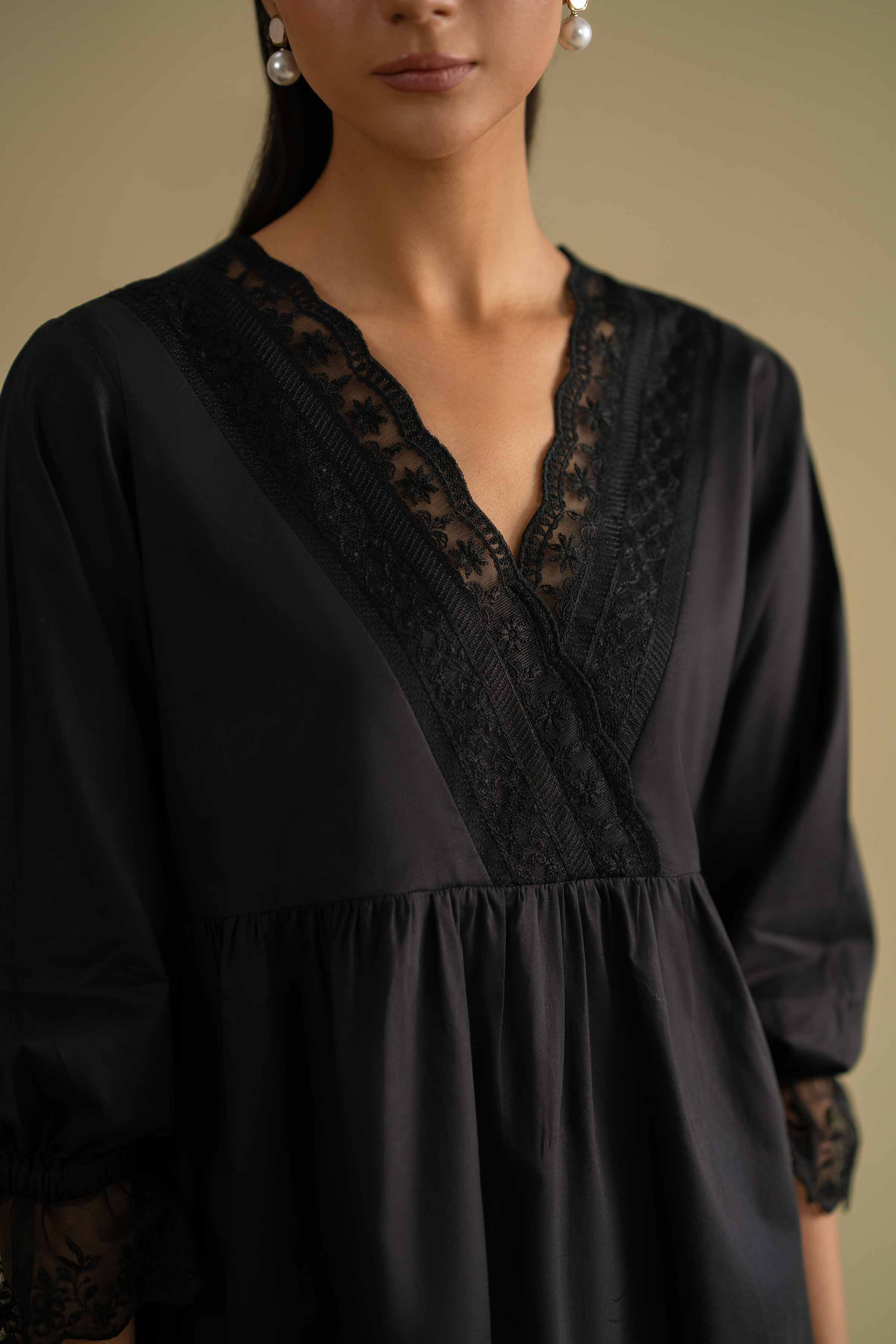 2 Piece - Embroidered Loungewear - KLS26-05 - Image 7