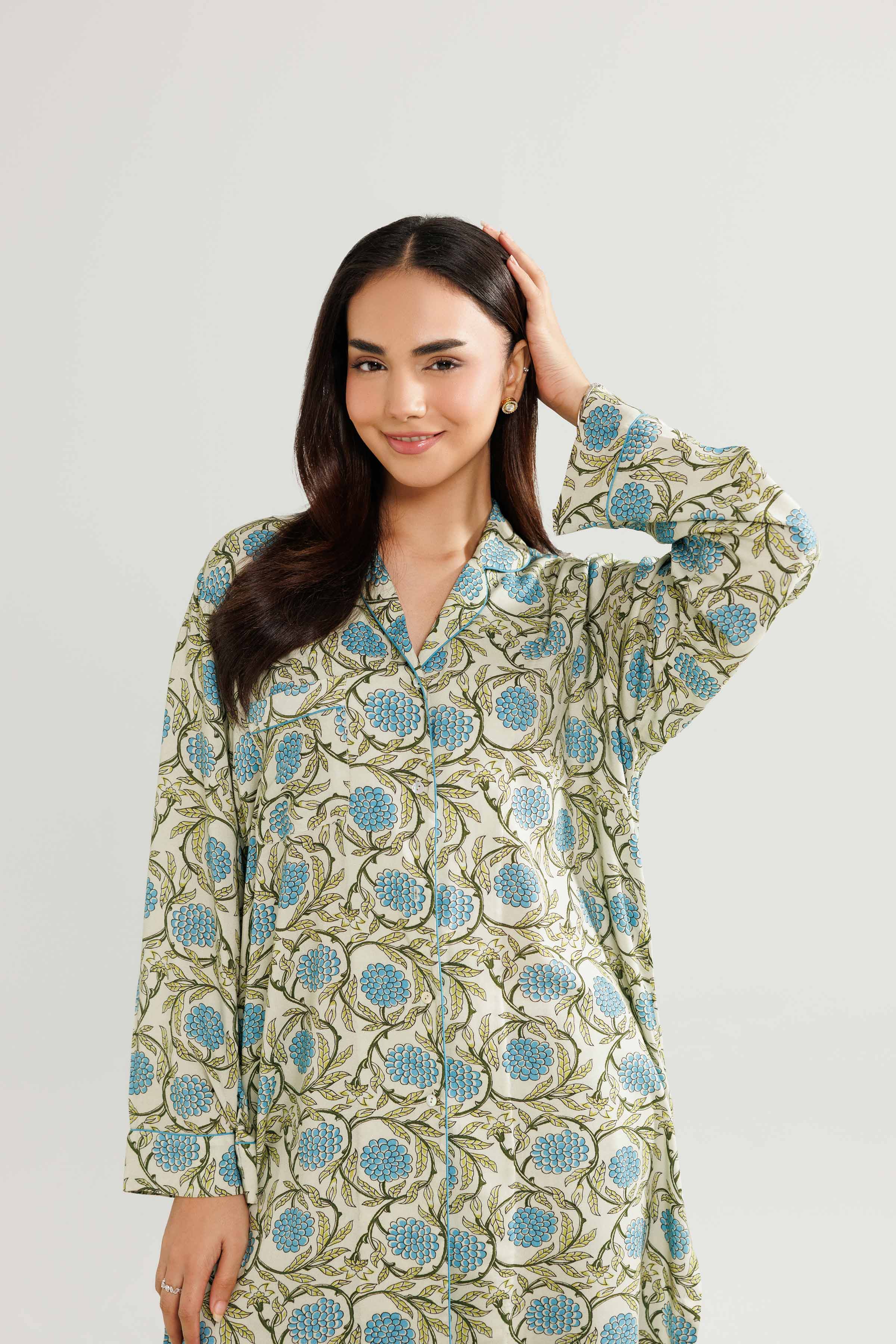 2 Piece - Printed Loungewear - KLW25-01 - Image 5