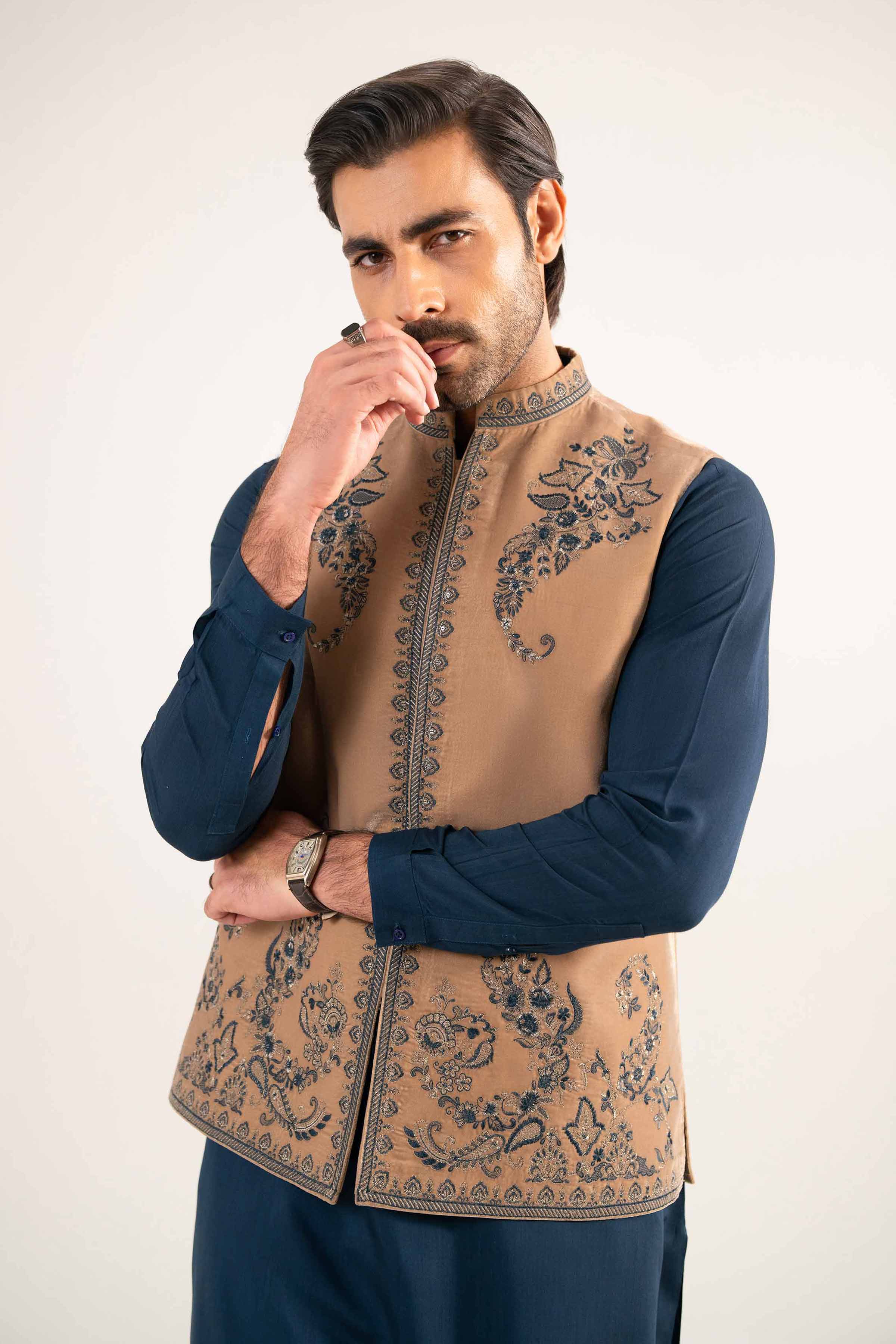 Embroidered Waistcoat - KNW25-12 - Image 2