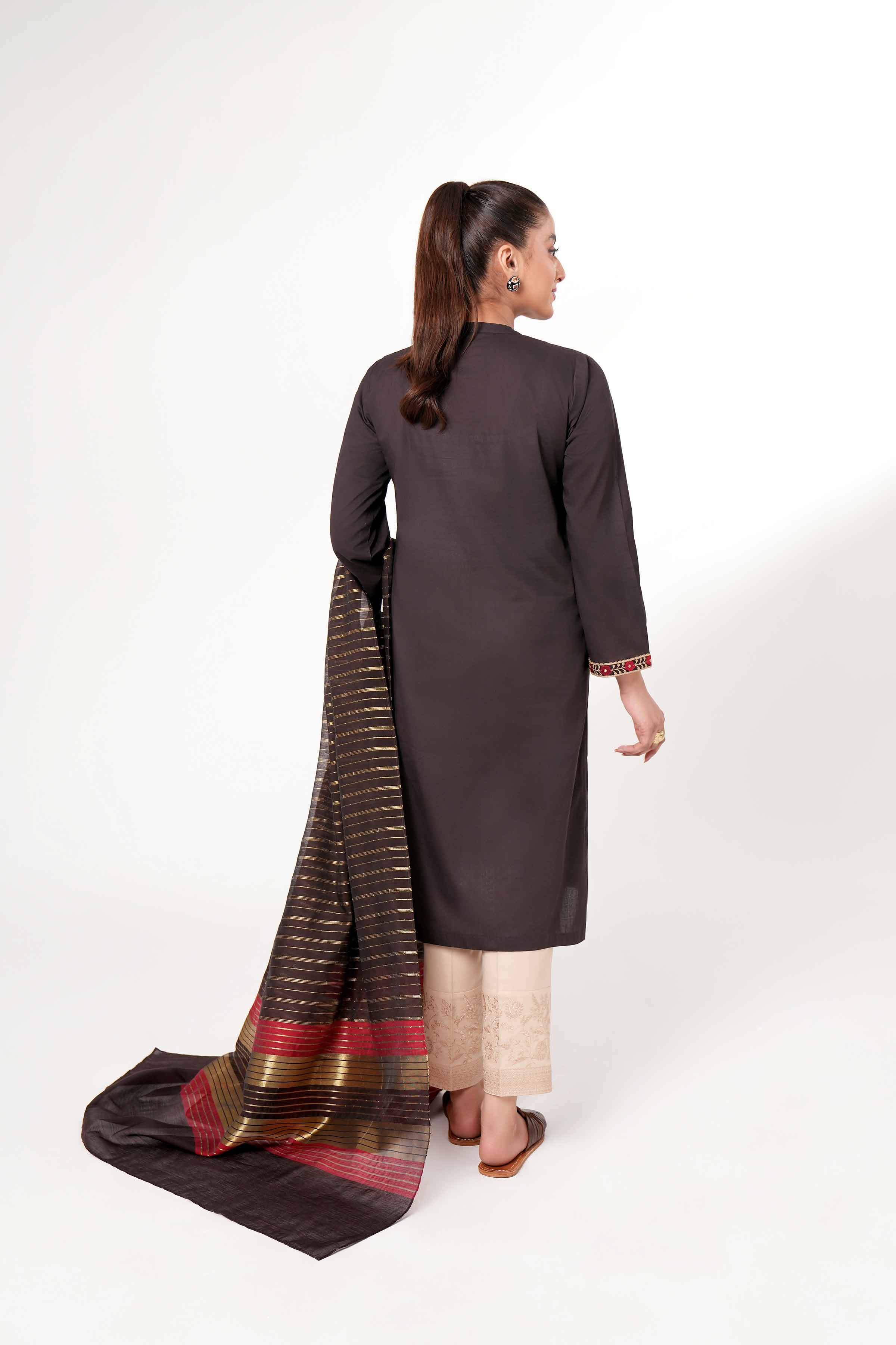 2 Piece - Embroidered Suit - PE24-45 - Image 3
