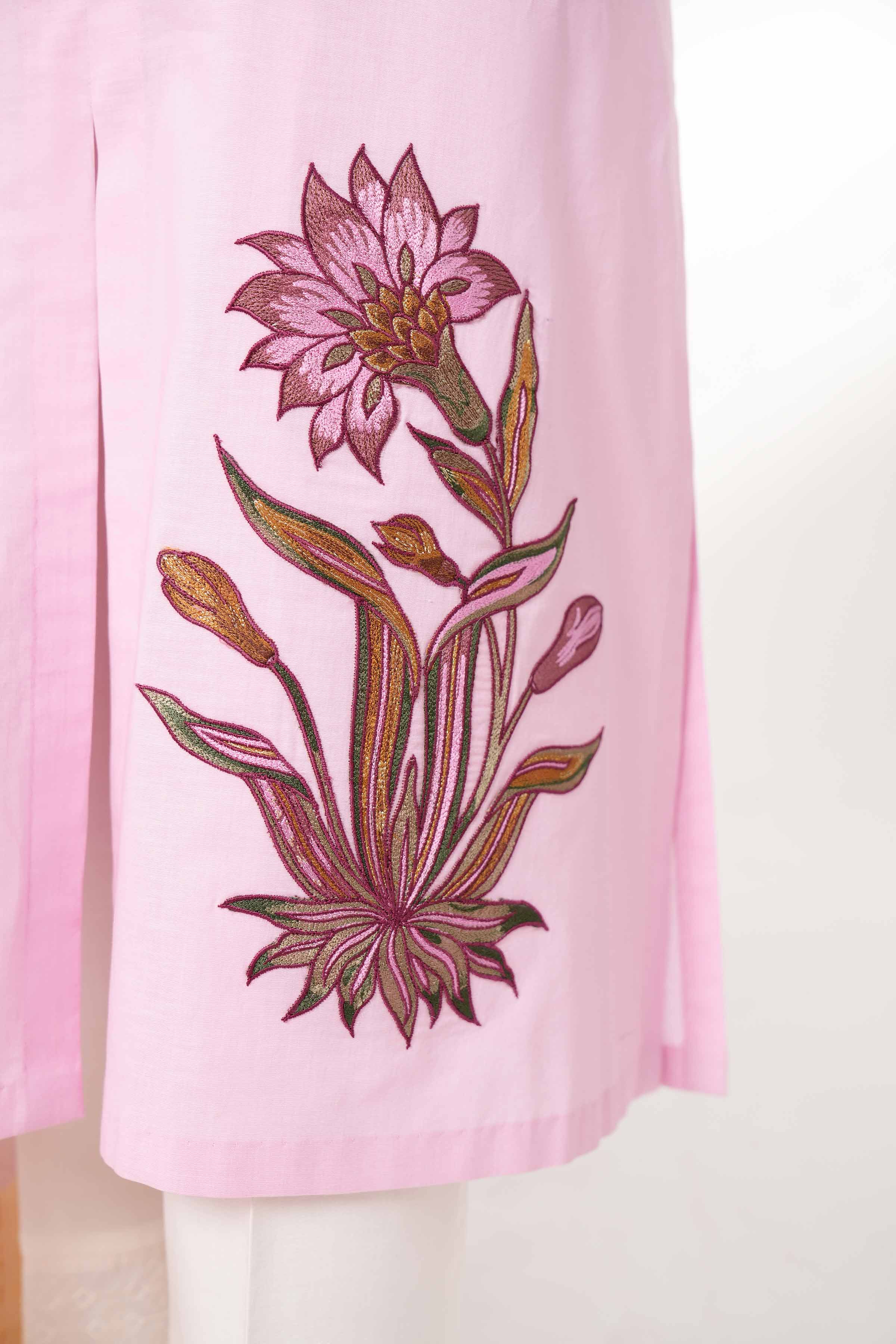 2 Piece - Embroidered Suit - PE24-46 - Image 7