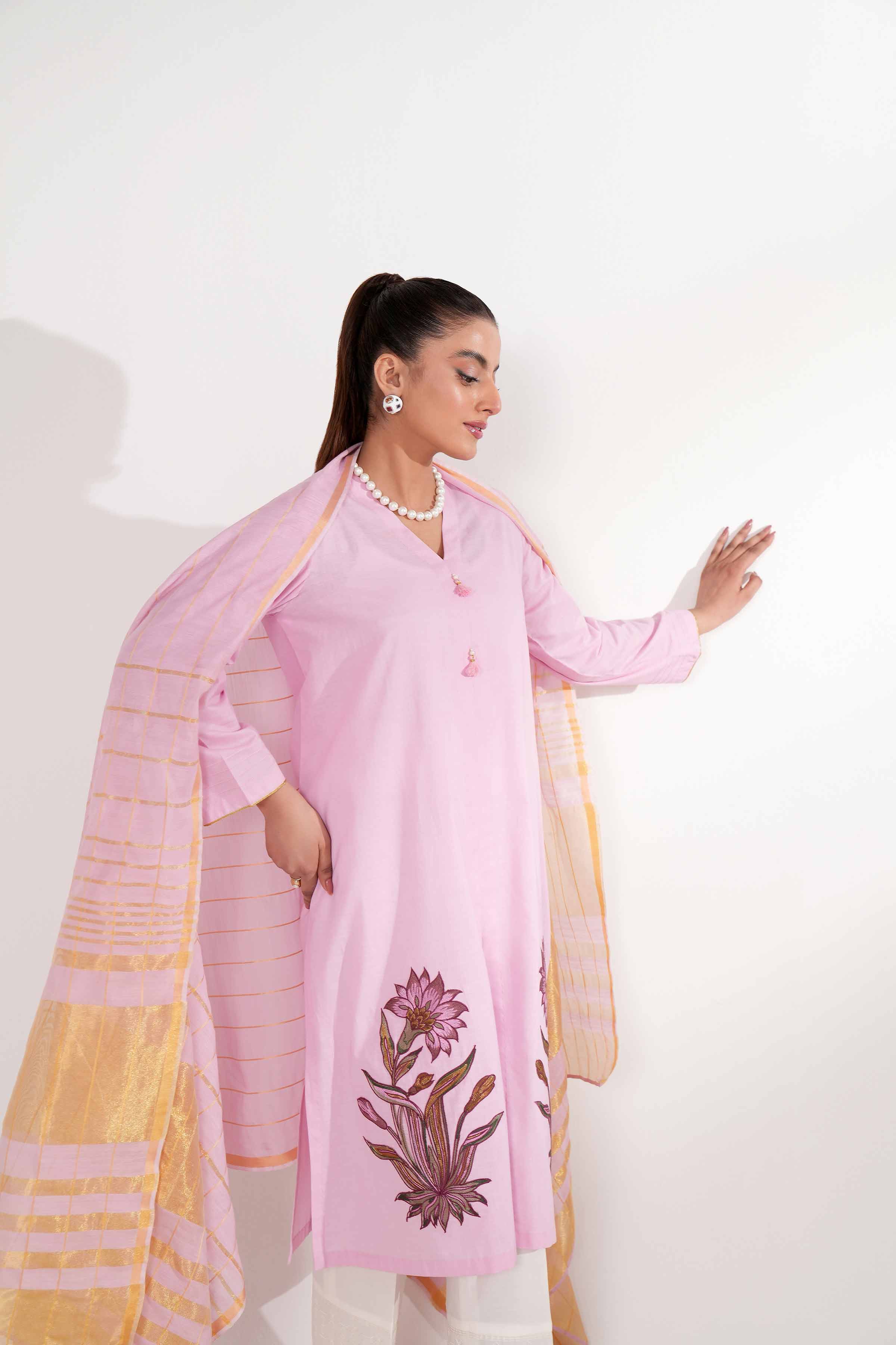 2 Piece - Embroidered Suit - PE24-46 - Image 9