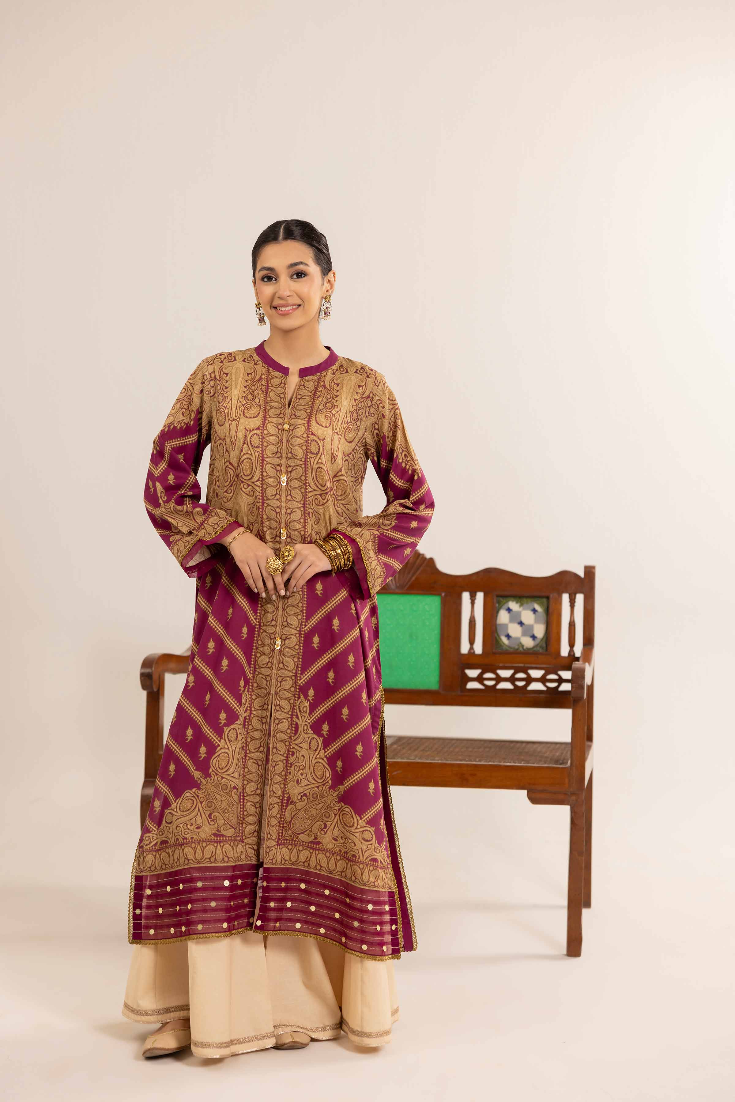 Printed Embroidered Shirt - PE25-60 - Image 4