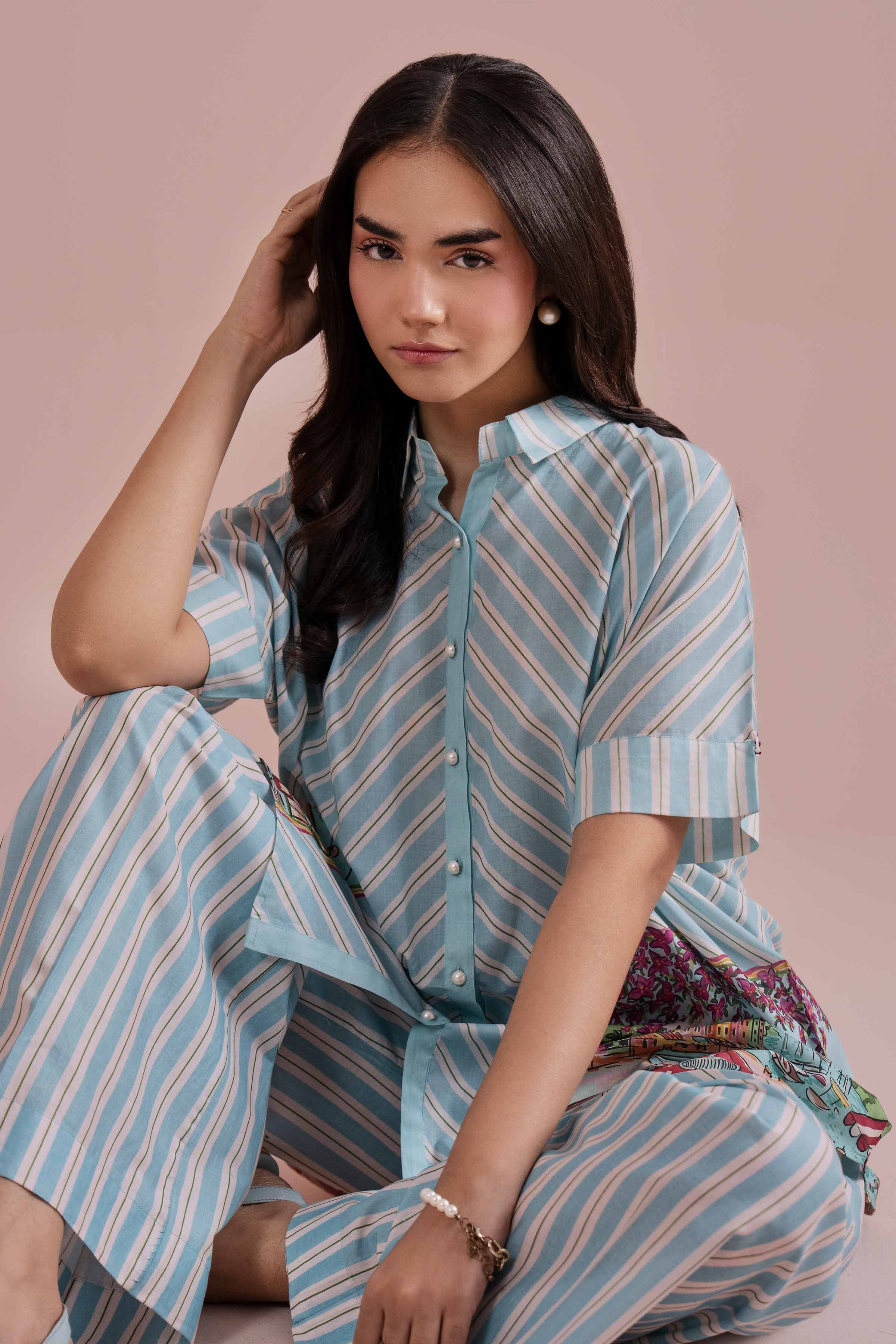 2 Piece - Printed Suit - PE26-267 - Image 5